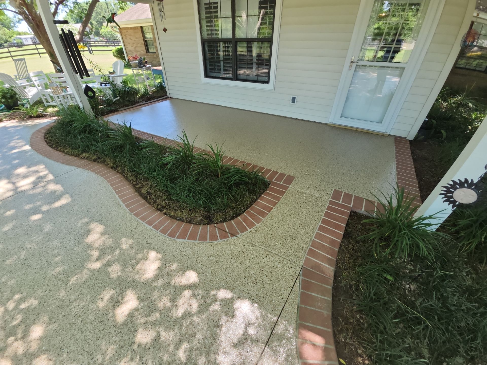 Patio Oasis by Deese Elite Concrete Coatings