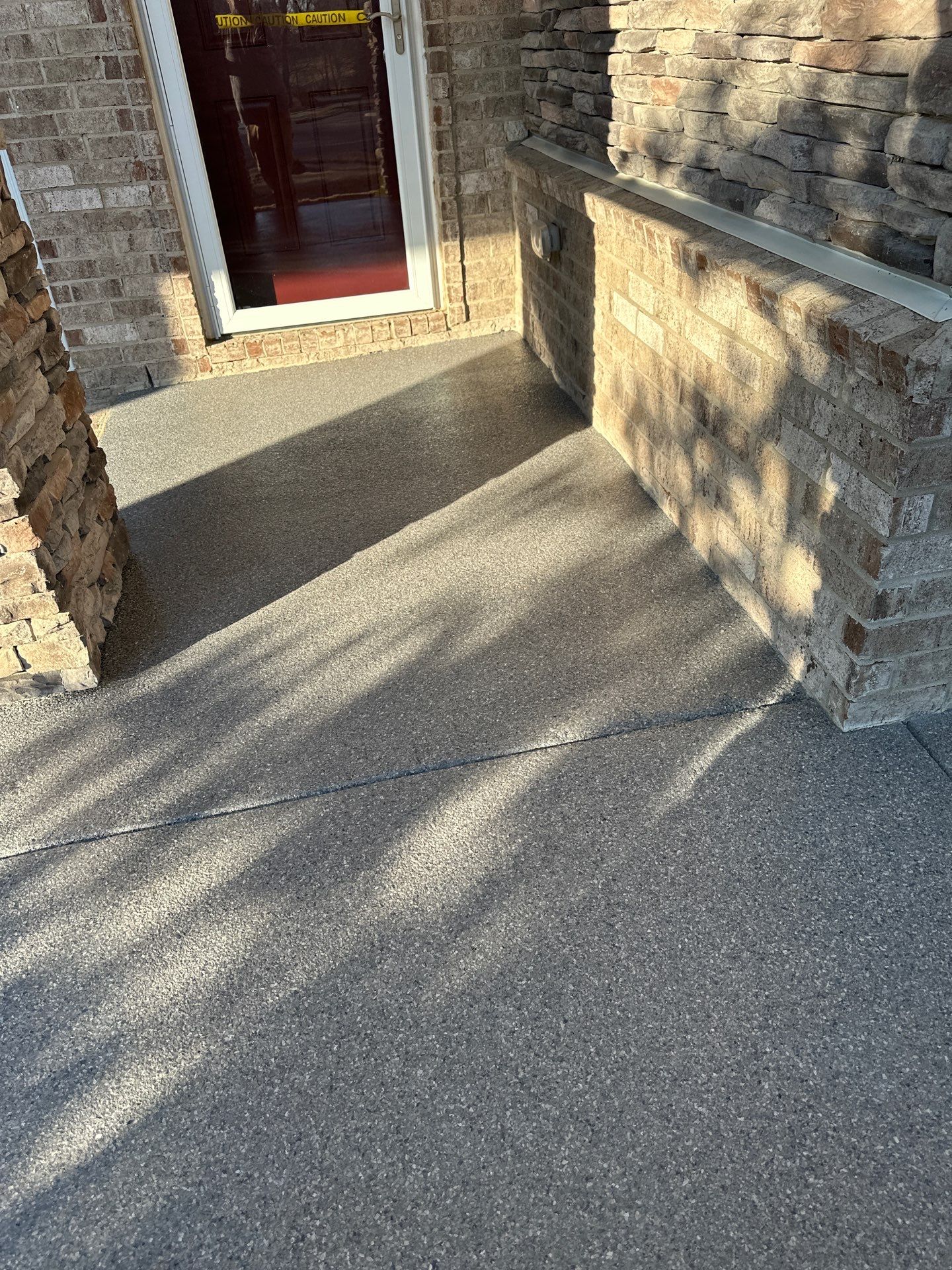 Patio Floor Coating using Briar by My Garage Floor Guys