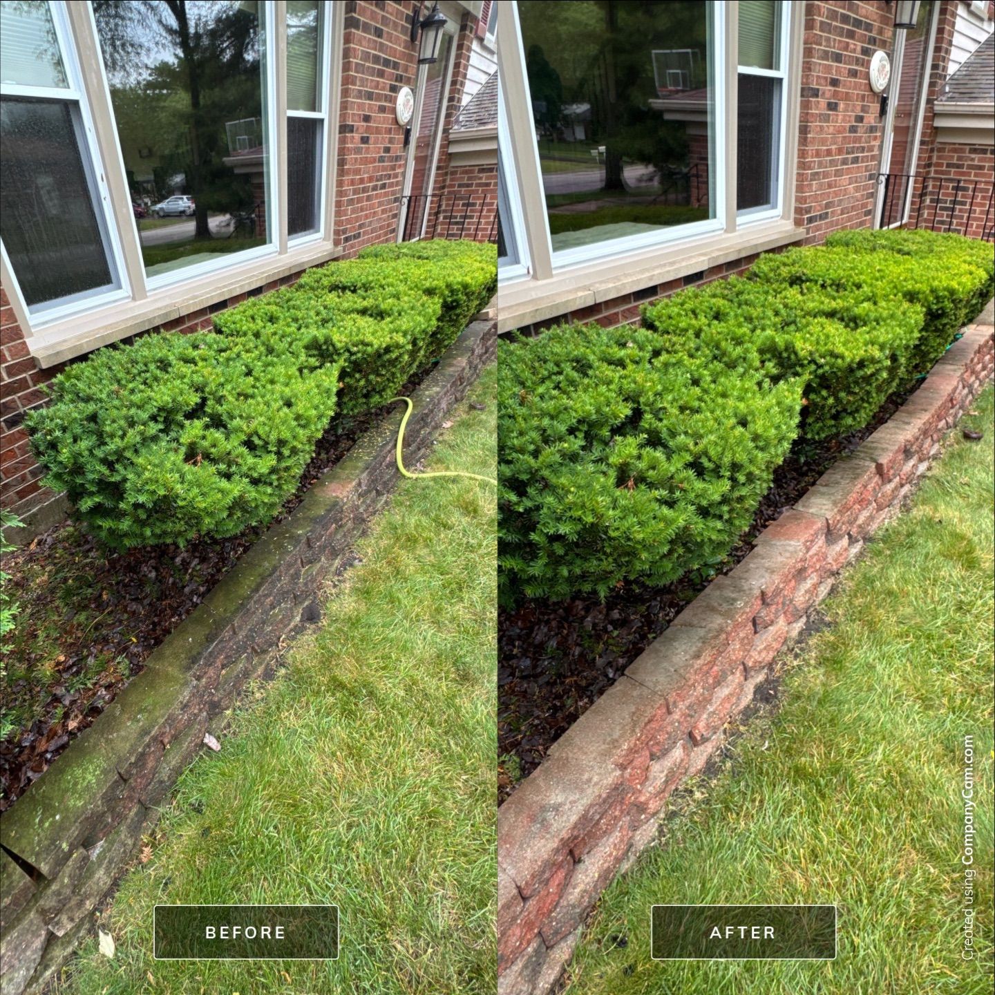 Project in Roselle by Simmons Power & Soft Washing