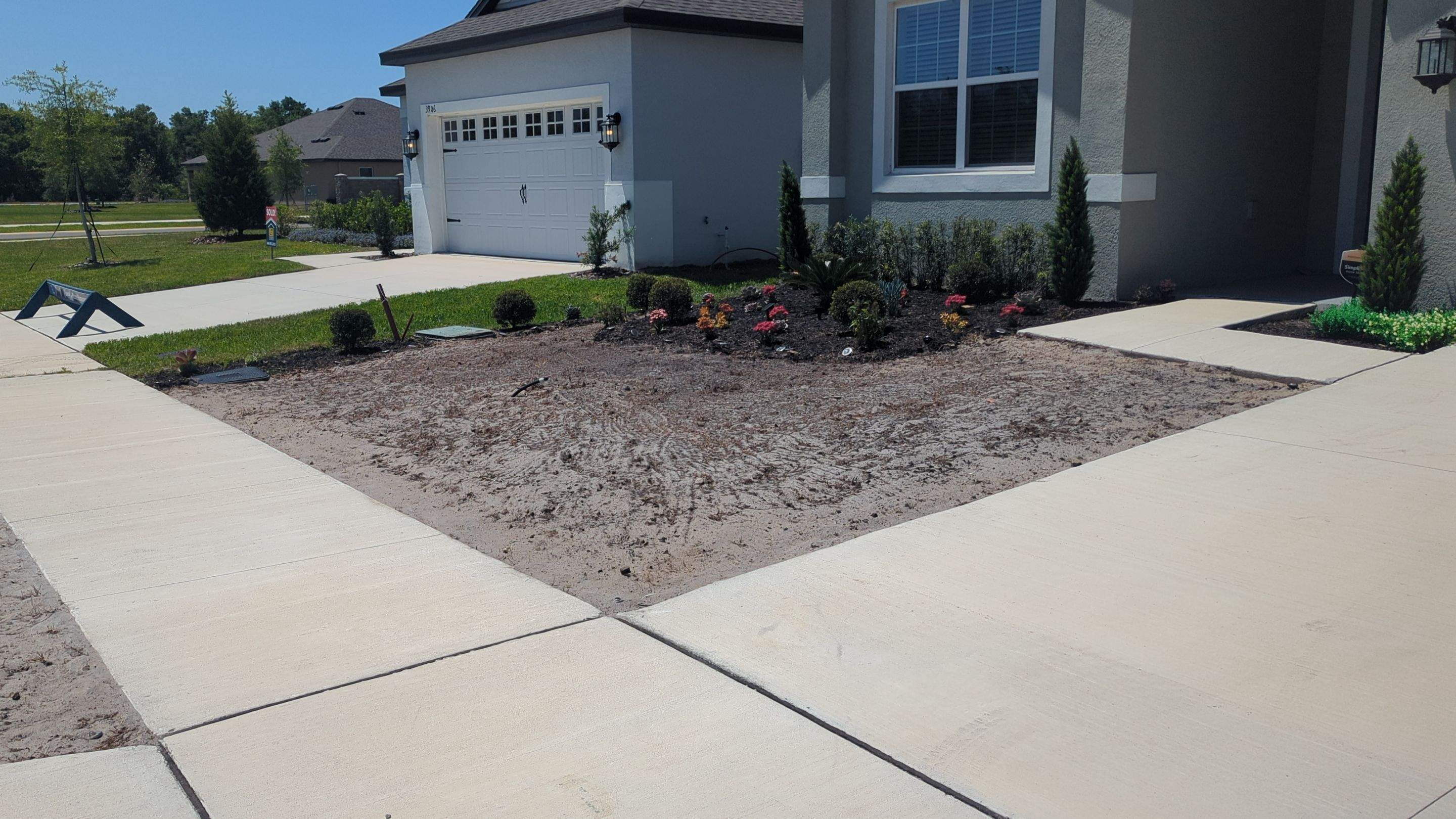 Complete Lawn Restoration with St. Augustine Sod by 
M.A.B. Landscaping & Property Maintenance