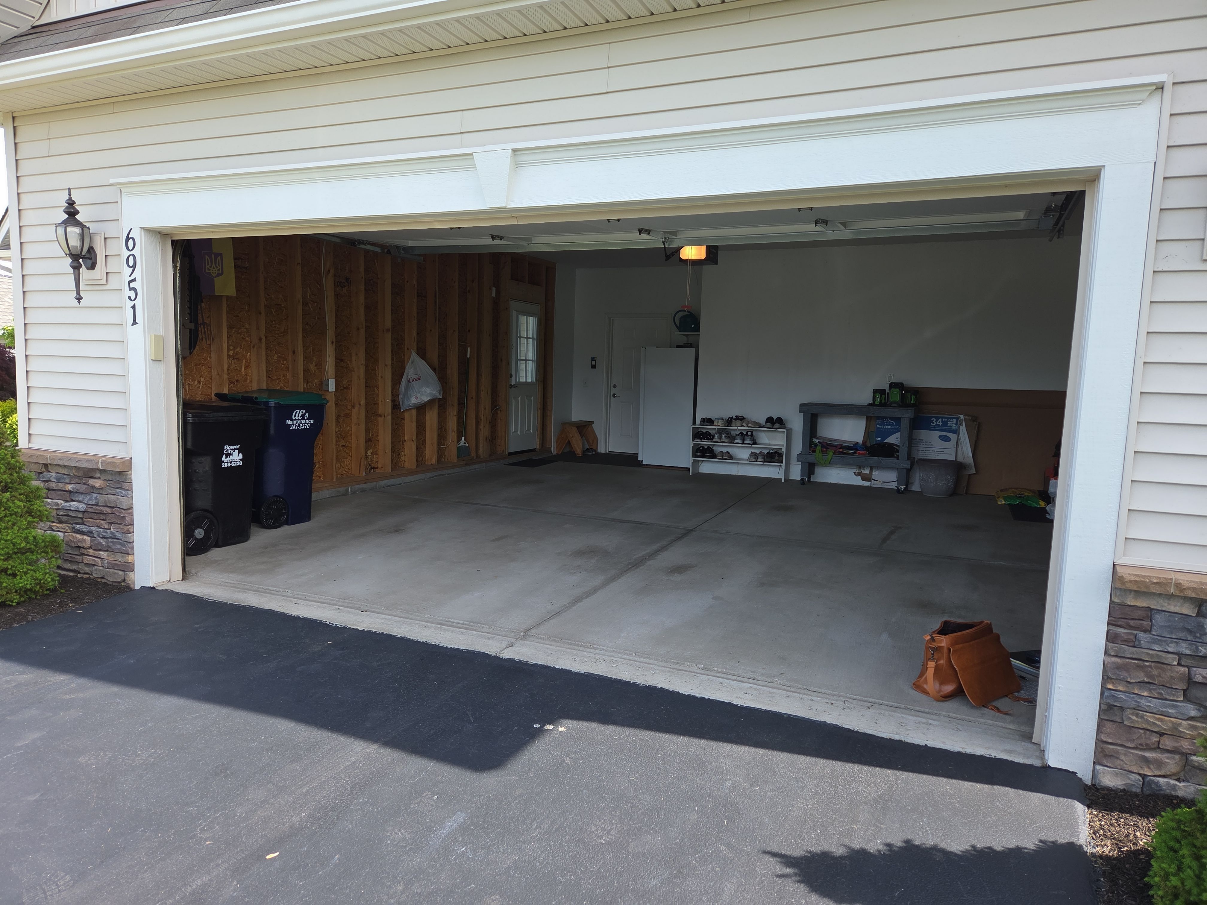 Vintage Bedstone Garage Coating by NG Masonry & Construction LLC
