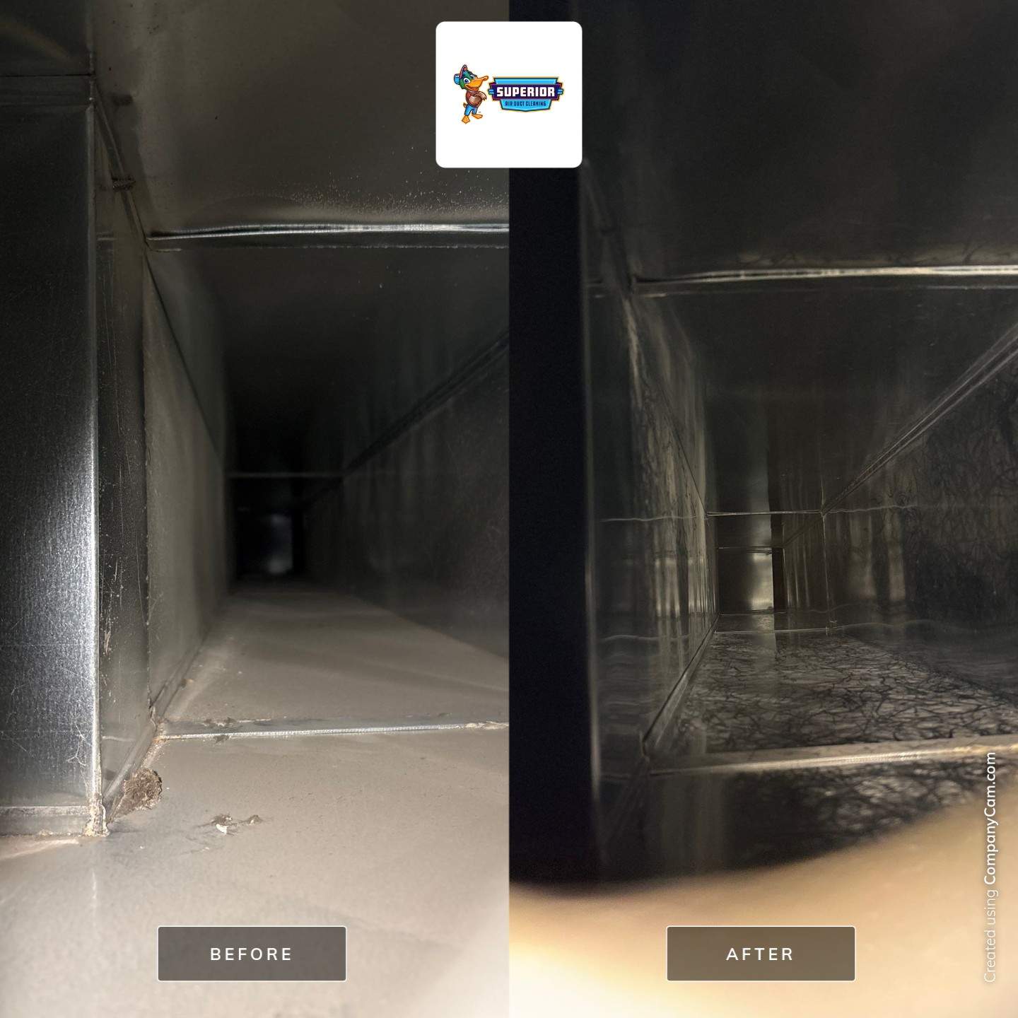 Air Duct Cleaning With a Vacuum in Sewickley, PA  by Superior Air Duct Cleaning
