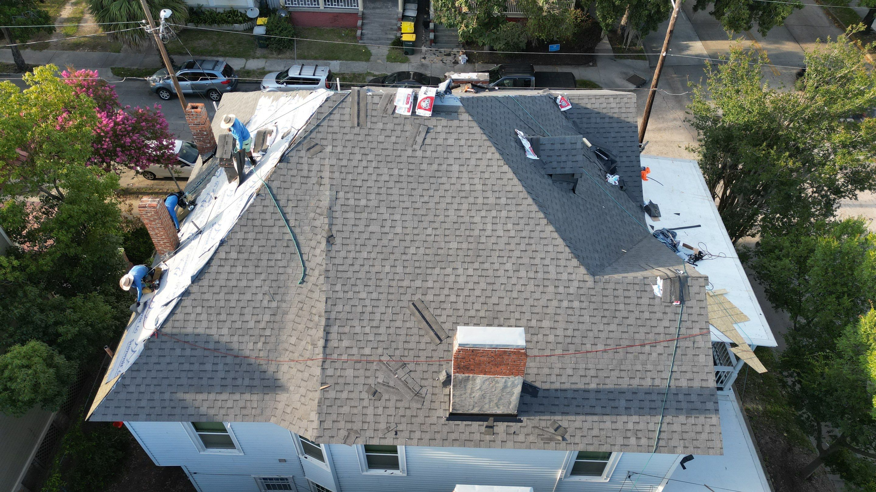 Comprehensive Residential Roofing Installation with Atlas Pinnacle Pristine Shingles by Talya Roofing