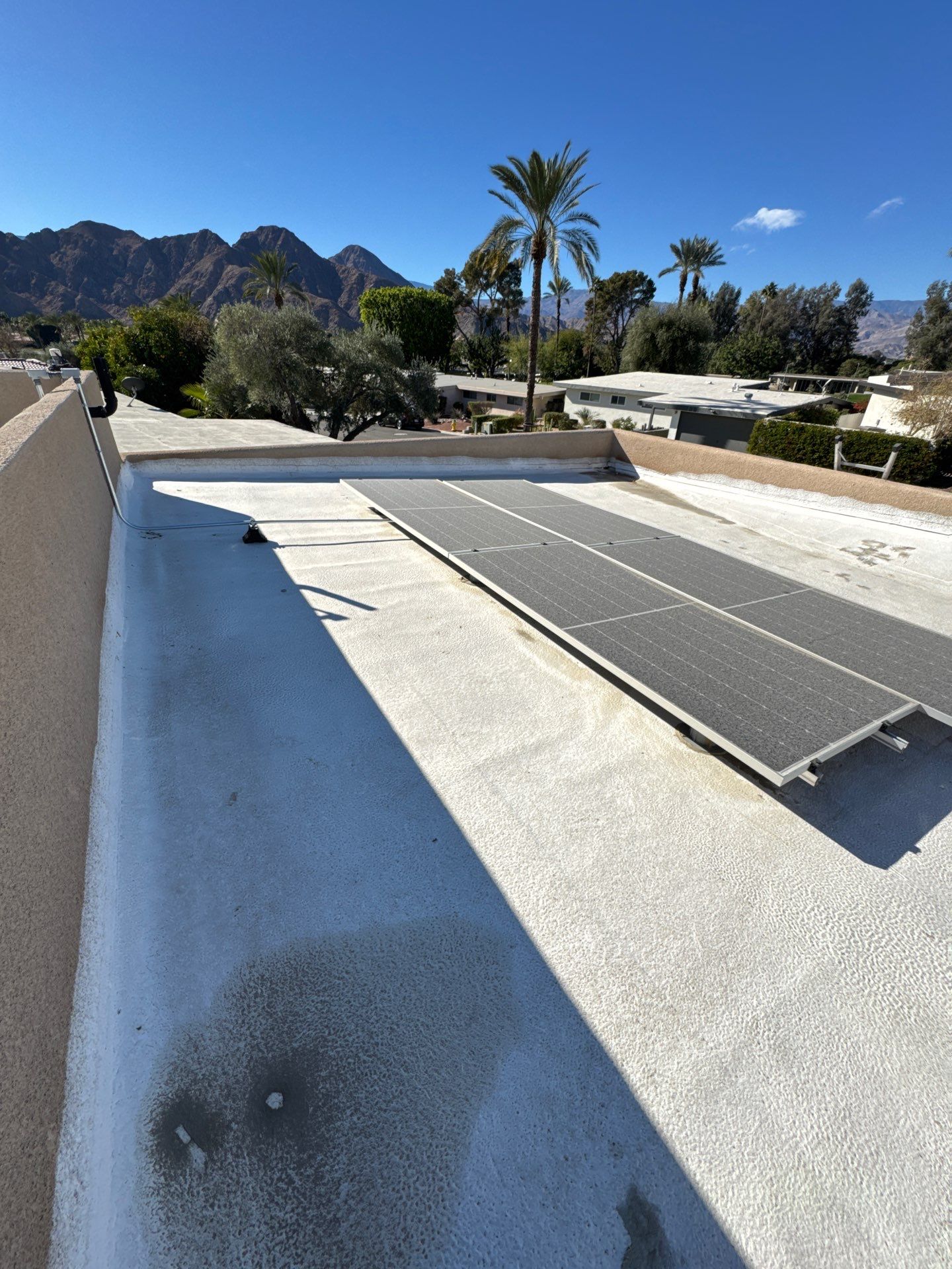 Project in Indian Wells by Desert Roof Concepts