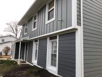 Siding Installation using JH Batten Smooth and JH Select Cedarmill Eased Edge by ExteriorPros