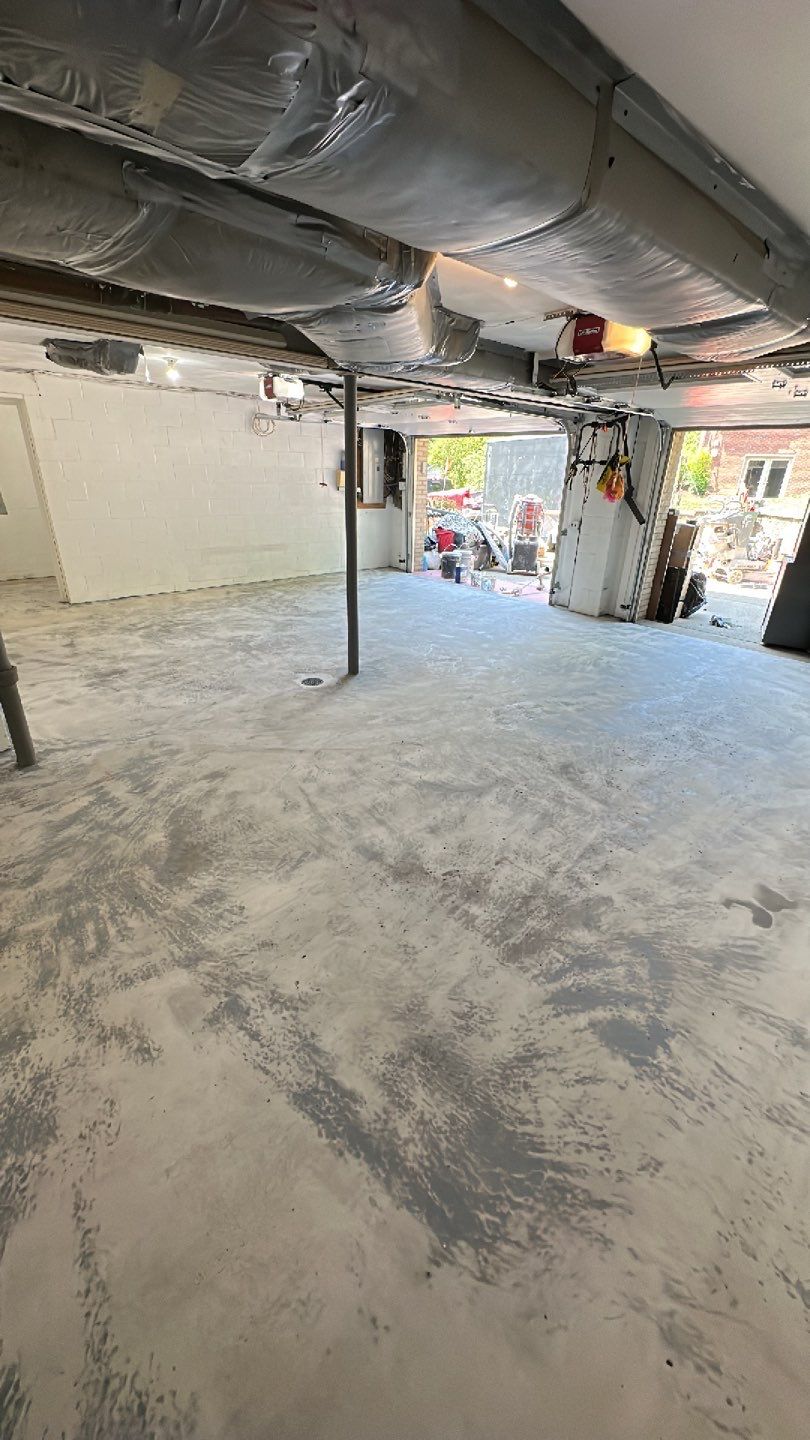 Porch, steps and Garage Project in Crafton by Floors in a Day, Inc