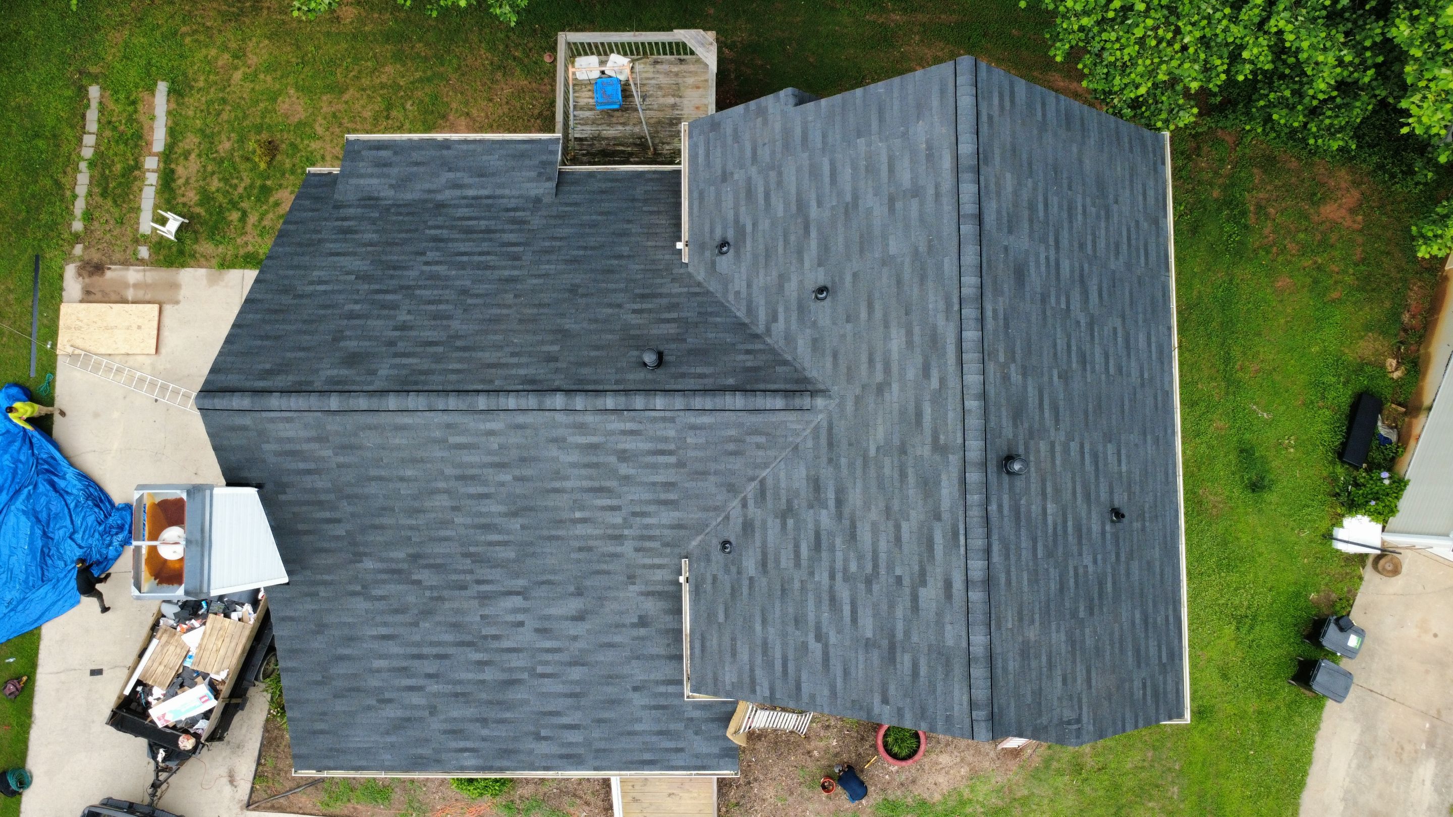 Acworth, GA Roof Replacement GAF Royal Sovereign Charcoal by Reset Roofing