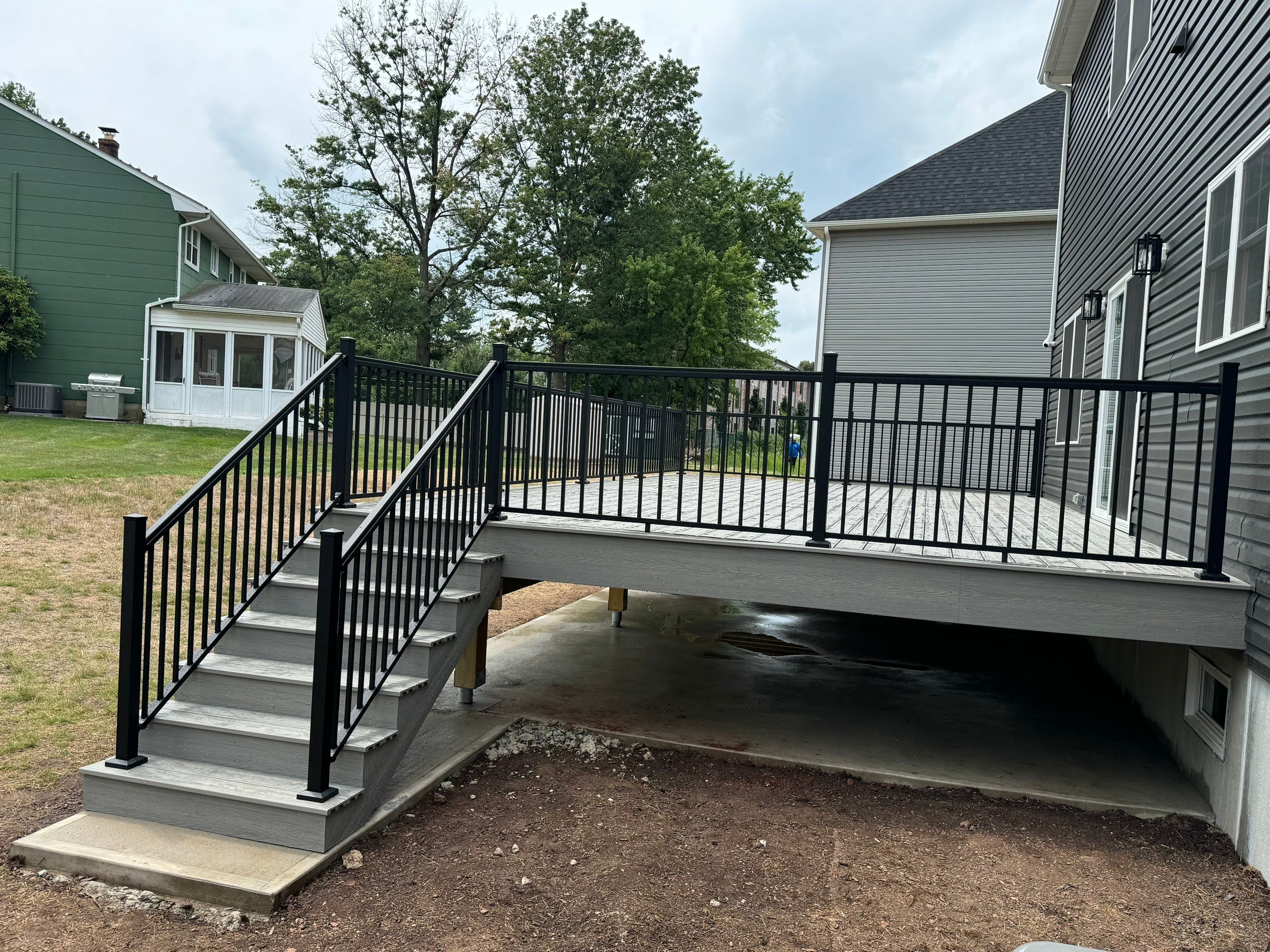 New Deck in Piscataway, New Jersey by deck guardian