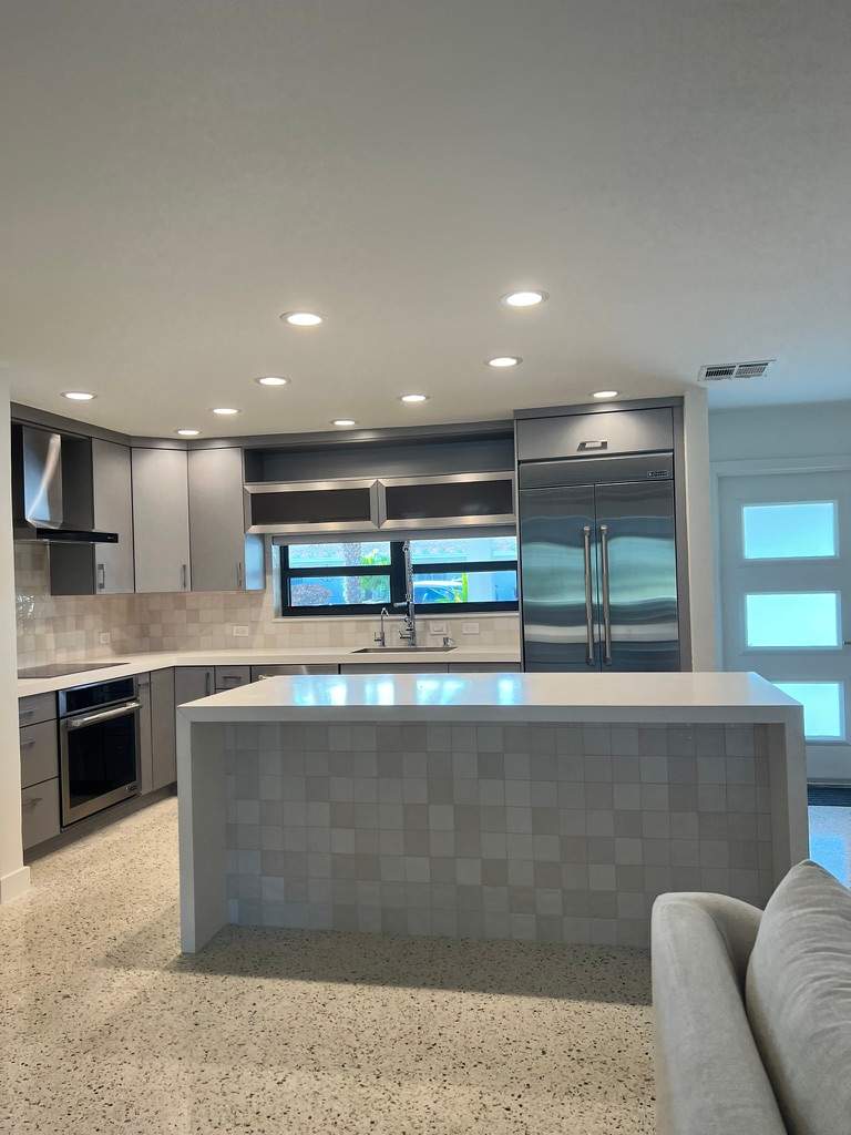 Backsplash in Lighthouse Point by Broward Tile Guys