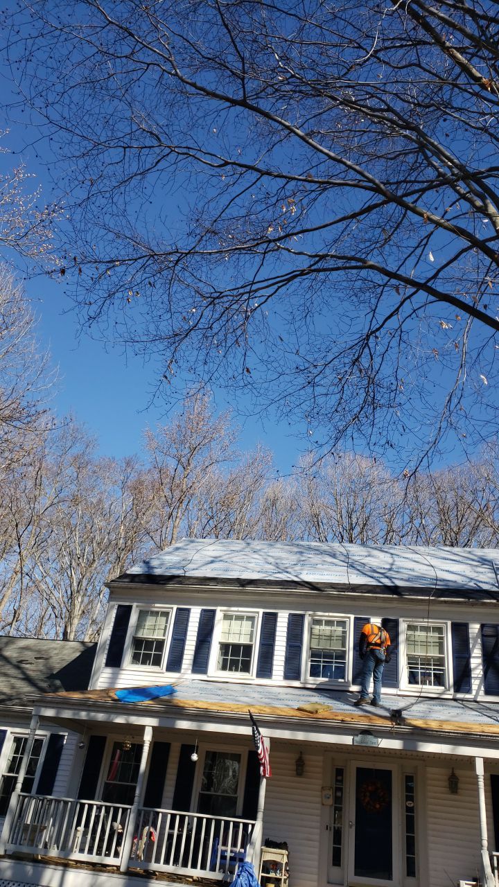 Woodbridge CertainTeed Landmark Pro MD Charcoal Black New Roof Installation by RM Banning, Inc.