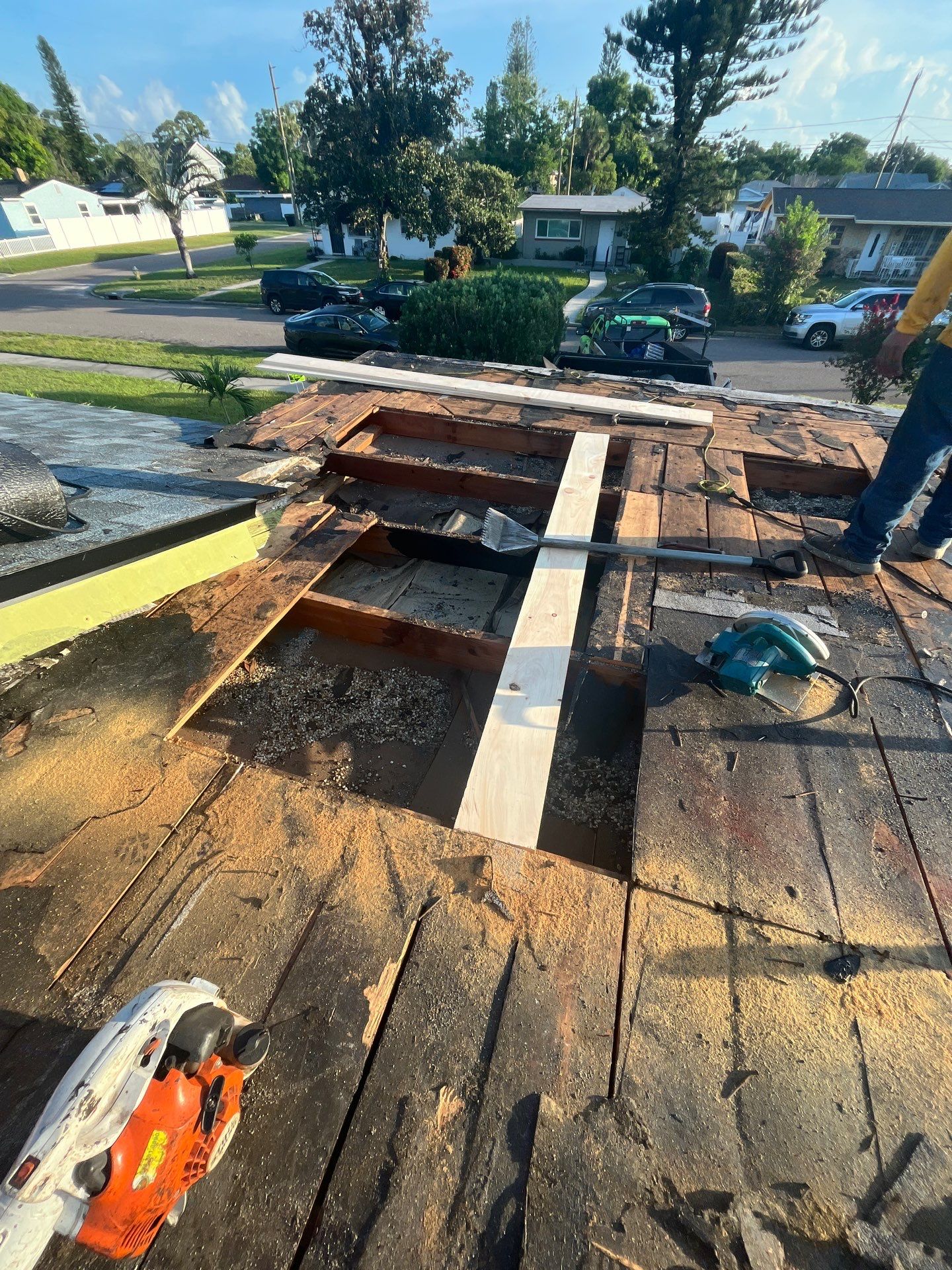 Project in St. Petersburg 33711 by Mitchell Roofing Company LLC 