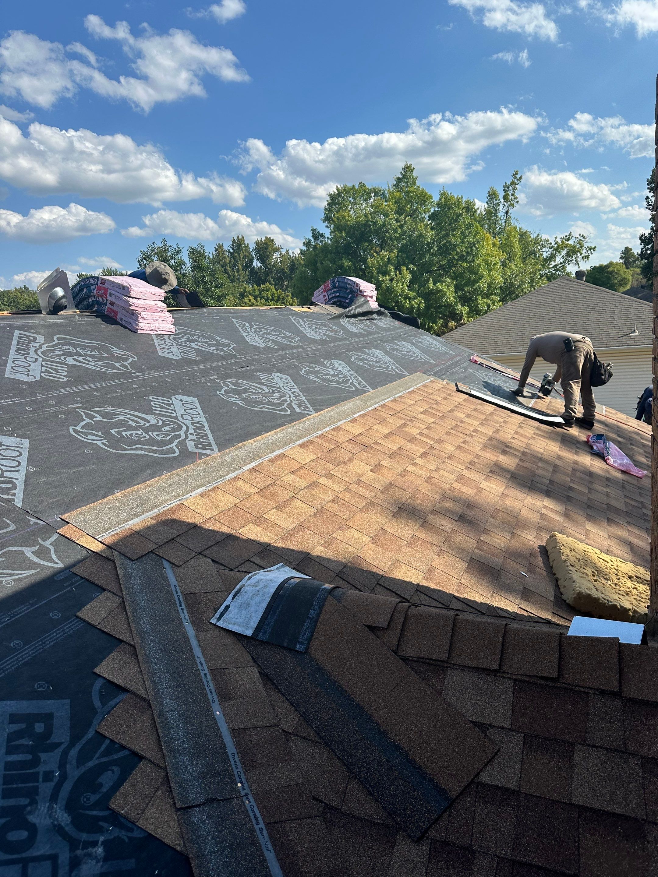 Owens Corning - Desert Tan by Frontline Roofing and Construction