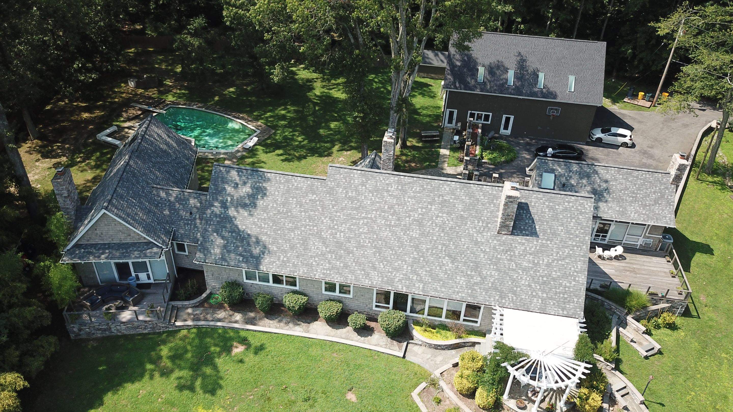 Roof Replacement using IKO Dynasty by American Home Contractors