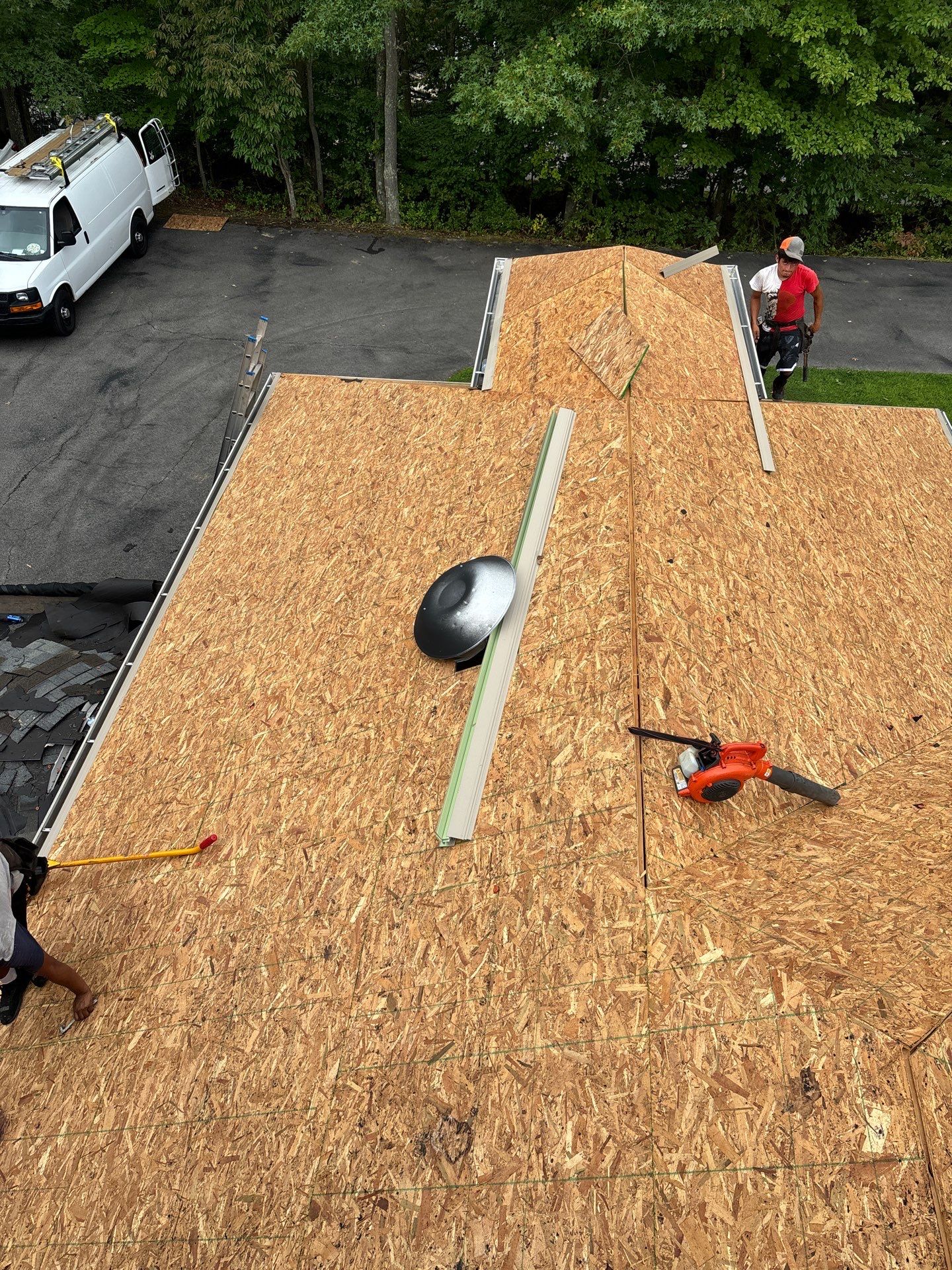 Residential Roofing Installation using GAF Timberline HDZ by Rainstoppers Roofing