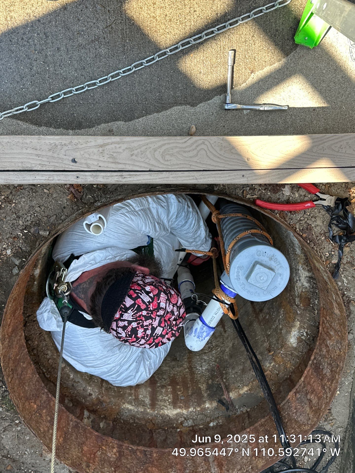 Septic System Lift Pump Replacement and Tank Cleaning in Dunmore by Septic Medic Inc.