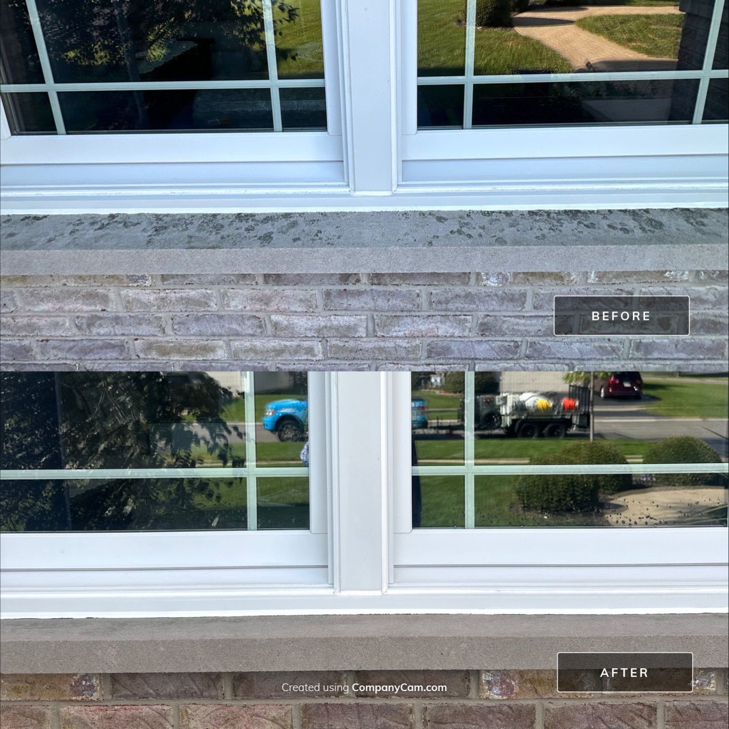 Project in Round Lake by Simmons Power & Soft Washing