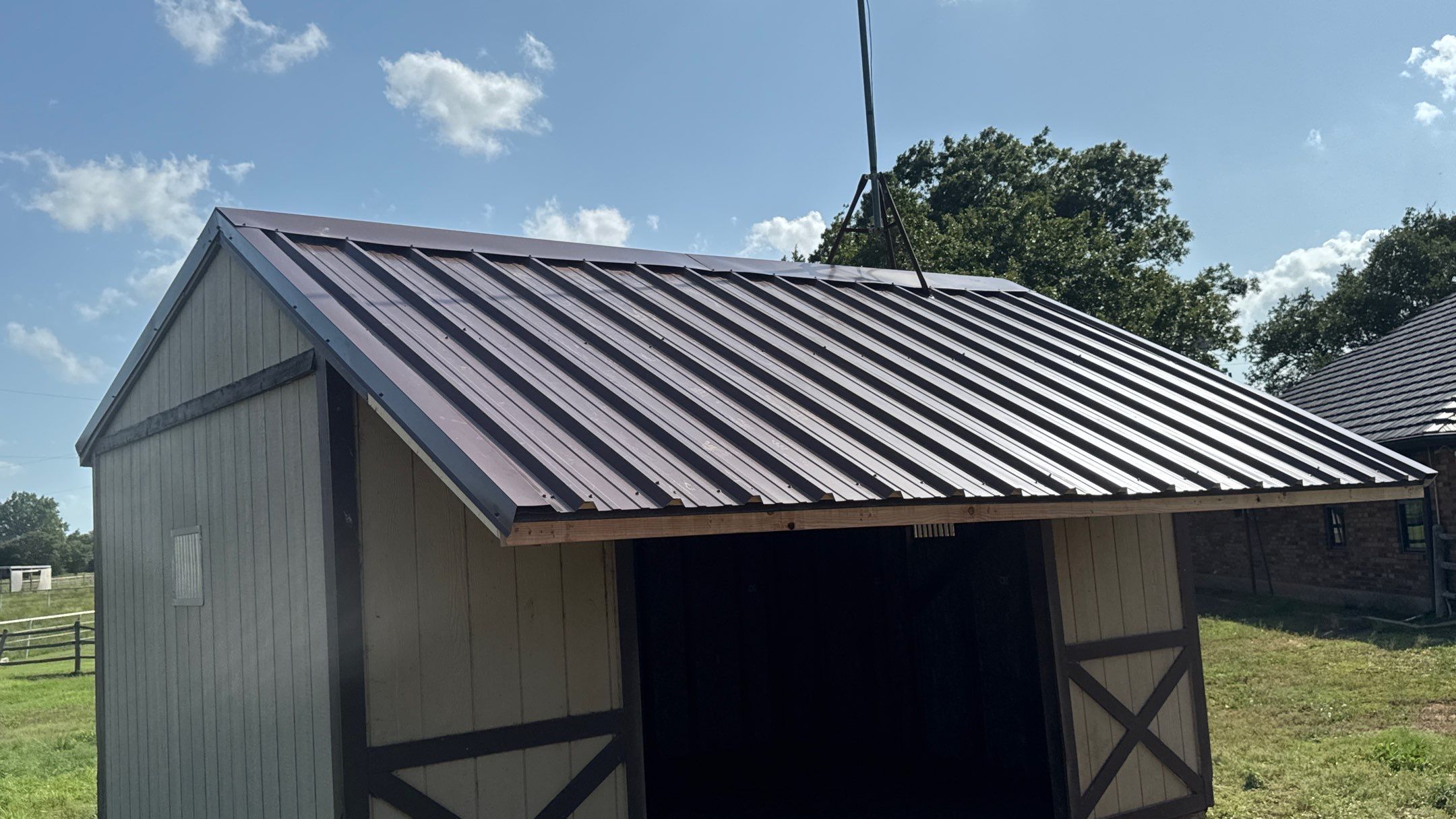 Outbuilding Roof Replacements by Harvey Roofing & Construction