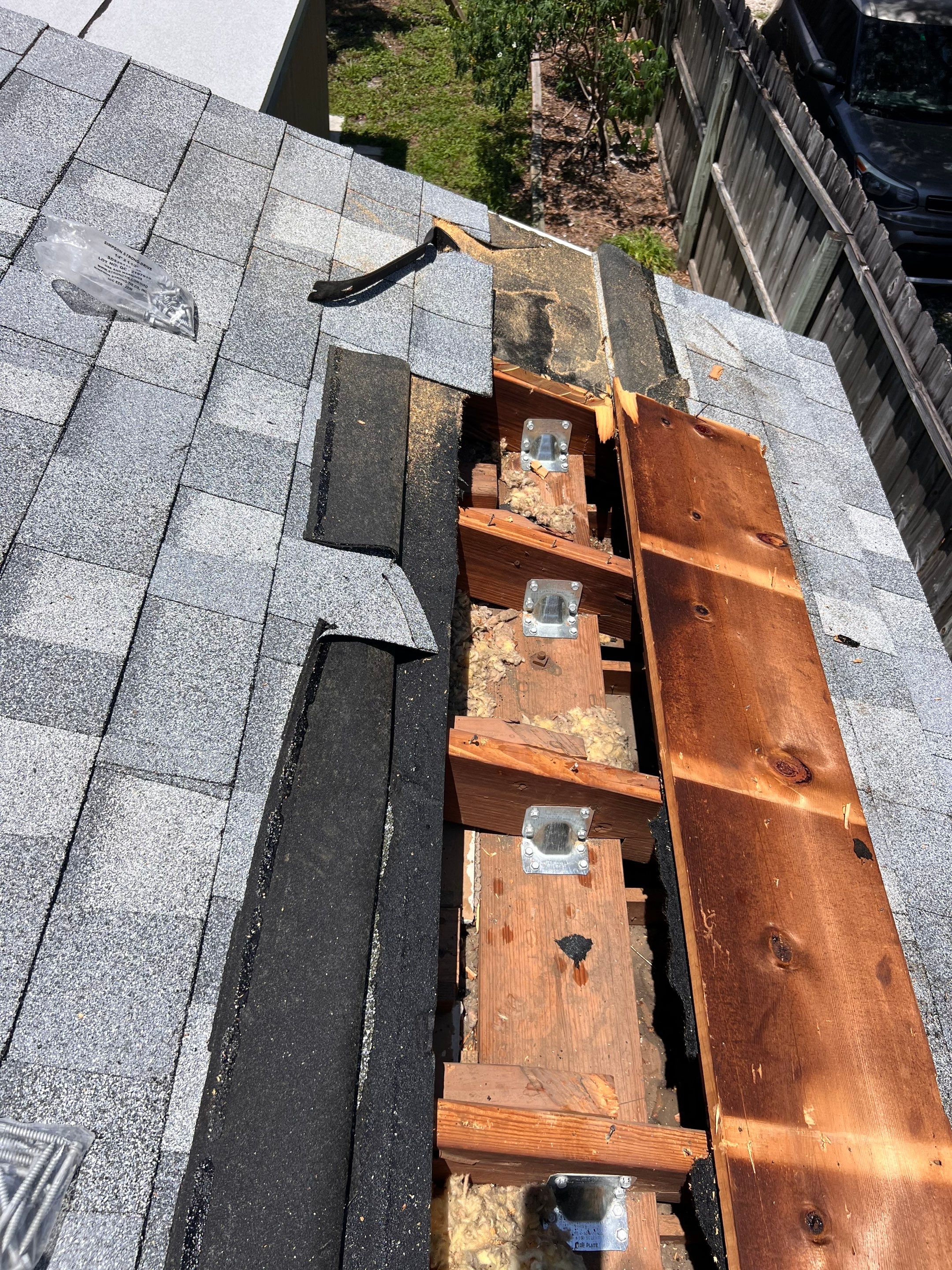 Project in St. Petersburg 33702 by Mitchell Roofing Company LLC 