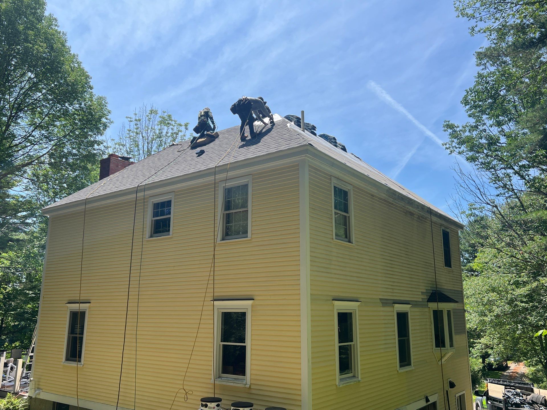 Tall Pine Roofing - Another Beautiful Kitter, ME Re-Roof by Tall pine roofing