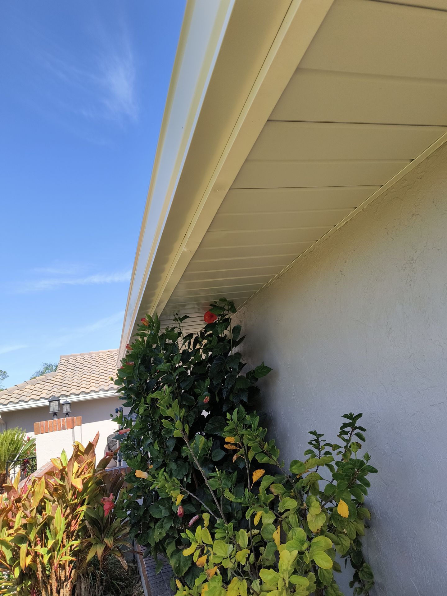 Fascia and Soffit Repair with New Gutters  by Gutter Professors