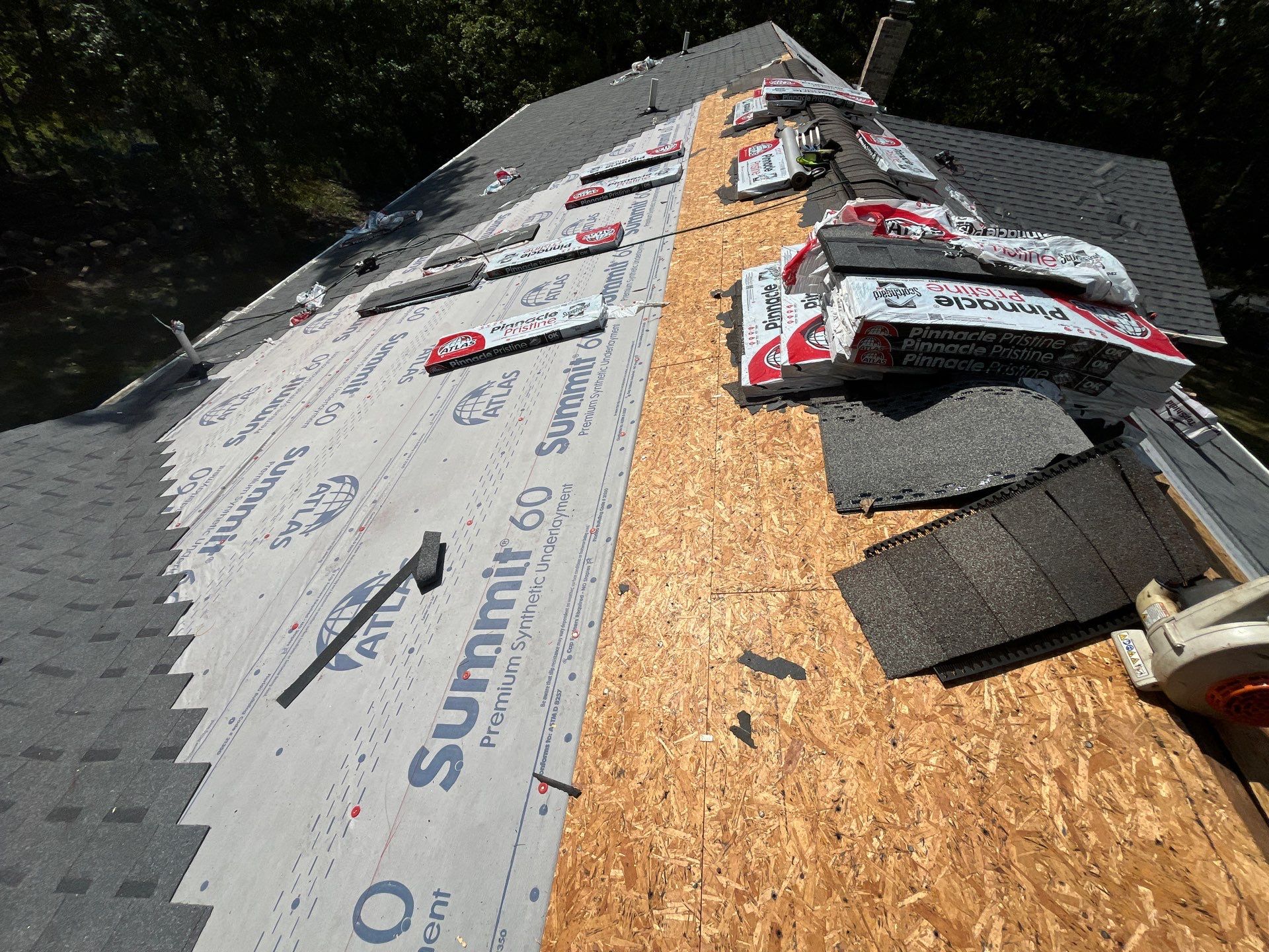Residential Roofing Install - Atlas Pinnacle Pristine - Color Pewter by Titan Commercial & Residential Roofing 