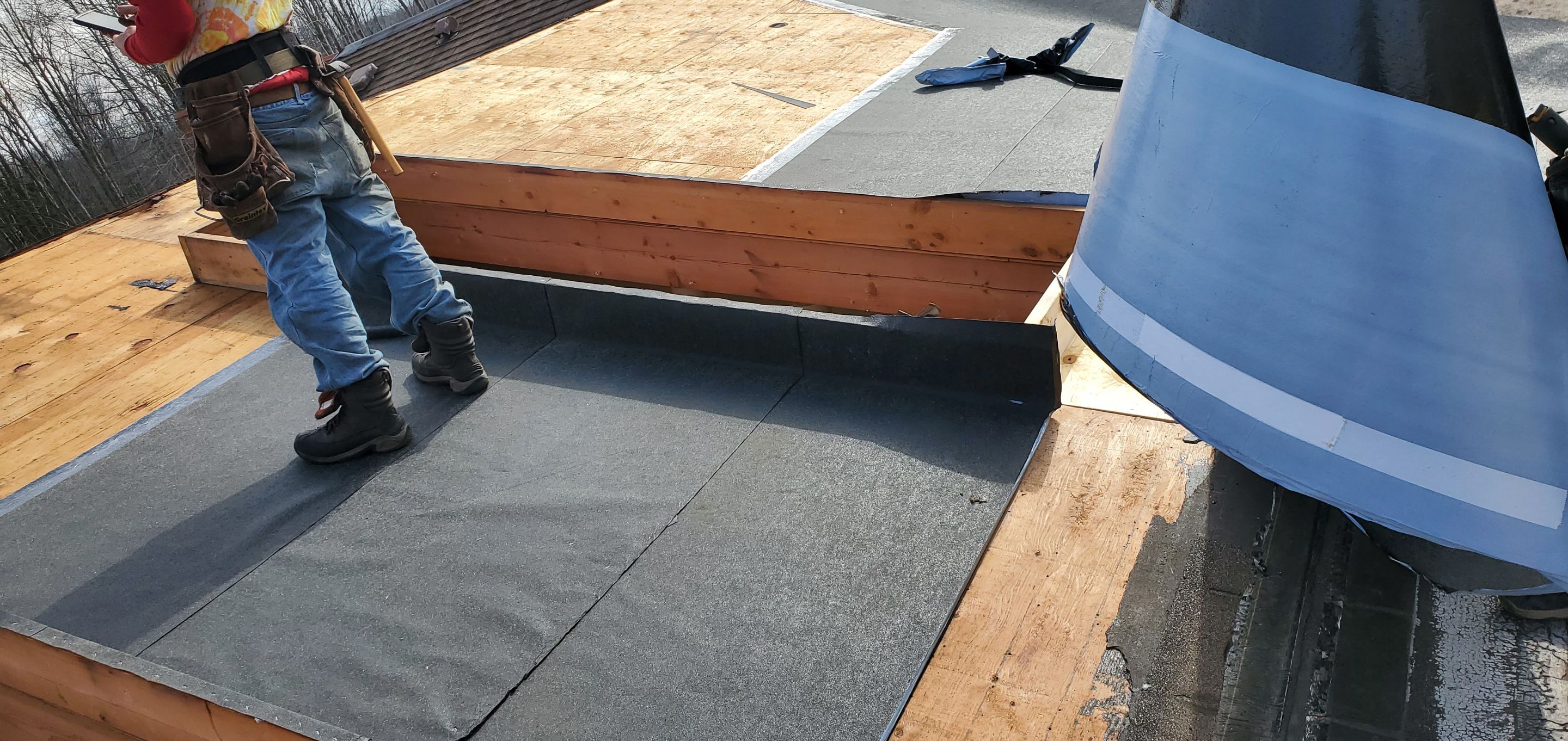 Skylight removal and install  by Absolute Roofing and Construction
