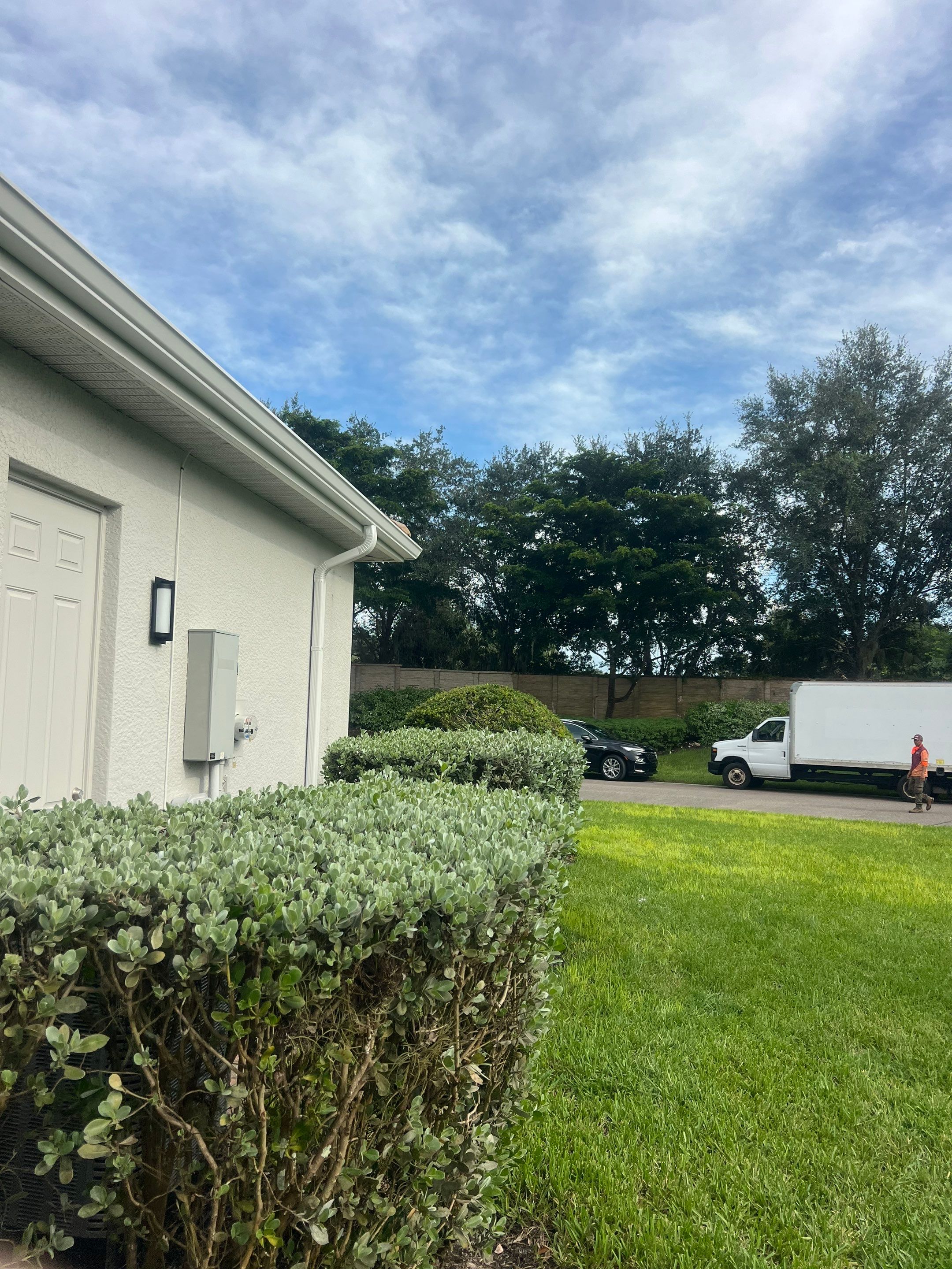 Upgraded Gutter System for Rain Protection in Fort Myers FL by Gutter Professors