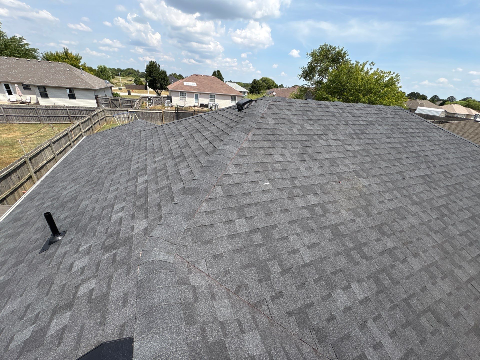 Residential Roofing + Gutters & Downspouts Install  by Titan Commercial & Residential Roofing 