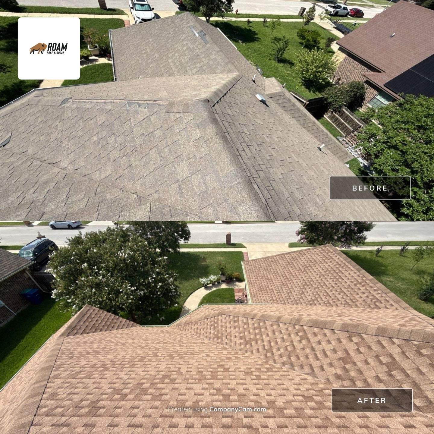 Roof Replacement in Copperas Cove, Tx by ROAM Roof & Solar