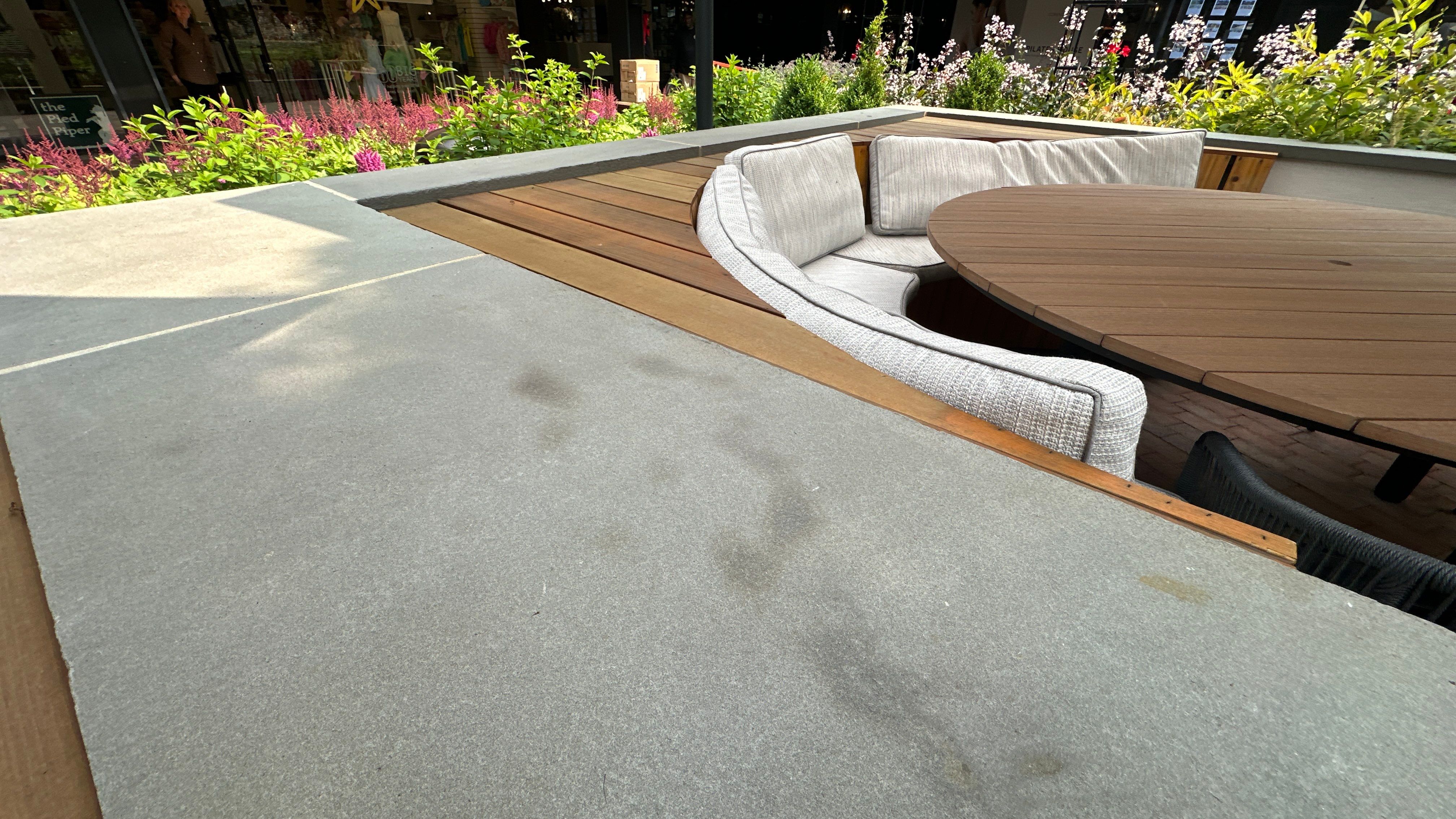 Commercial Brick Courtyard and Patio Pressure Washing in Baltimore by Baltimore Pressure Washers Inc.