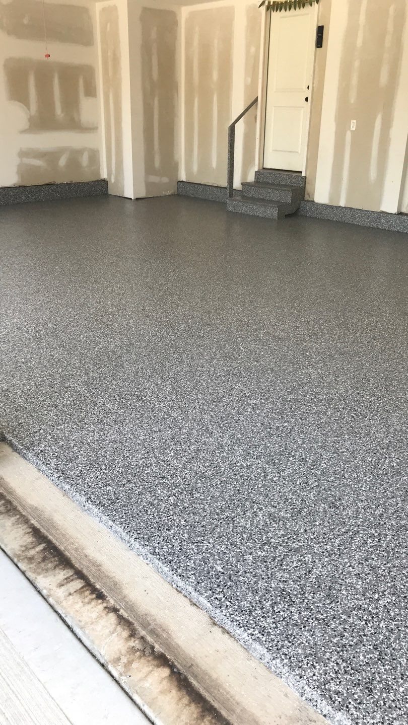 Garage using Silver Creek by Select Painting, Coatings & Garage Cabinets