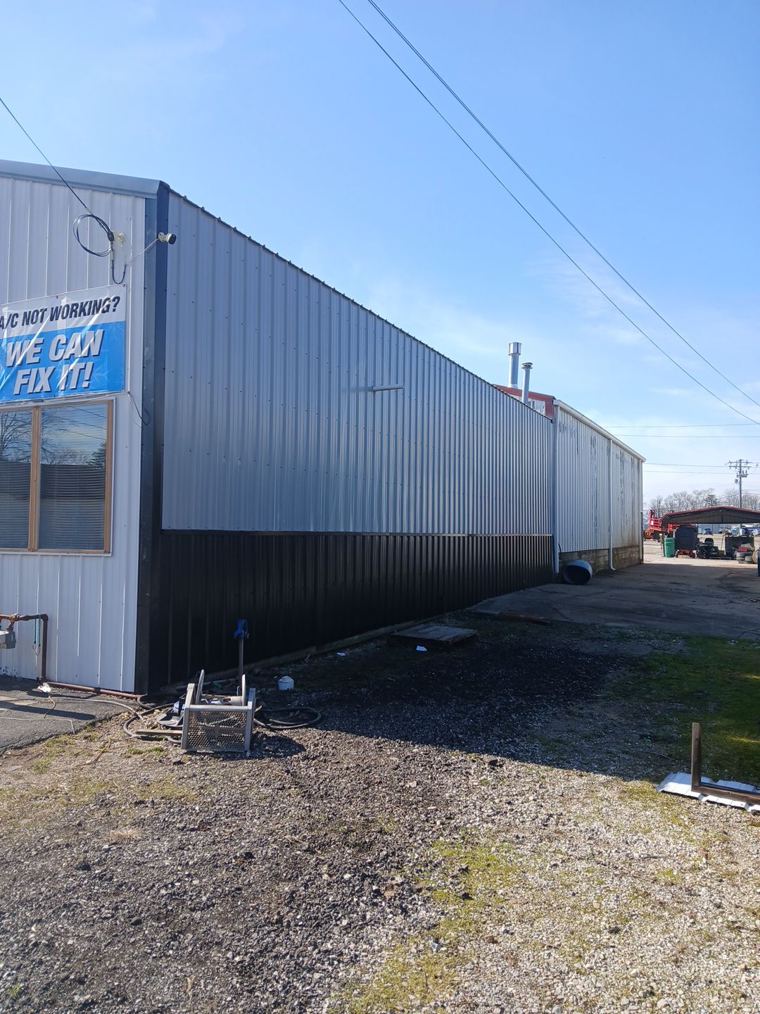 Siding Installation using Metal Siding by Leach and Brown Construction LLC