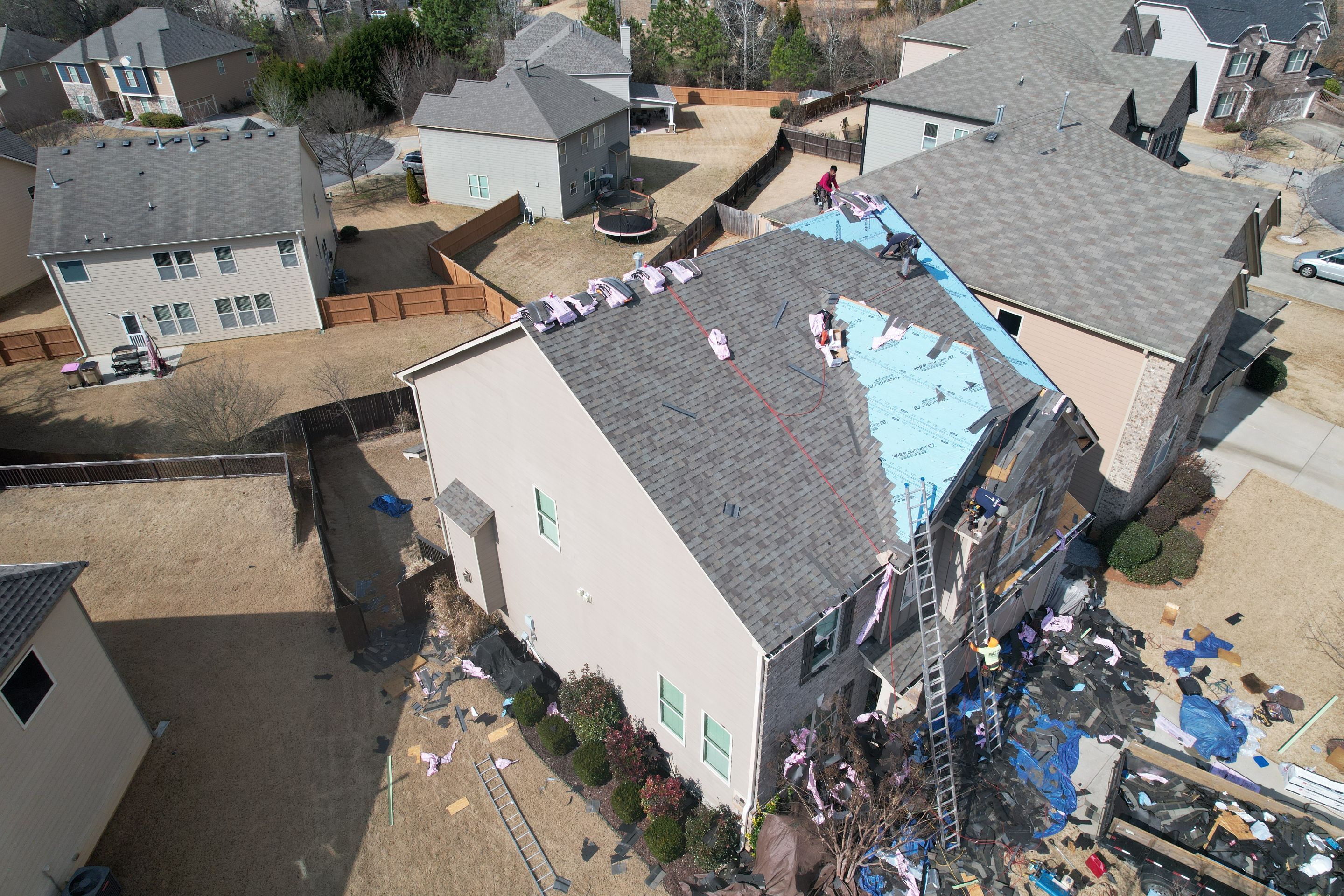 Residential Roofing Repair using Owens Corning by Inspector Roofing and Restoration