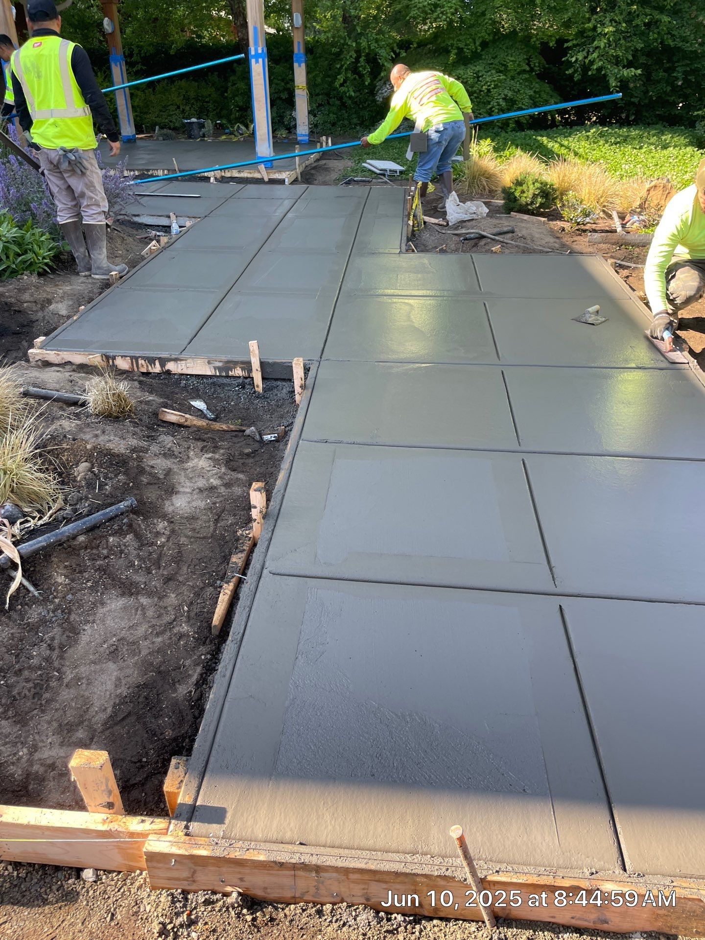 Concrete Driveway Makeover | Edmonds  by Jireh Asphalt & Concrete Inc 