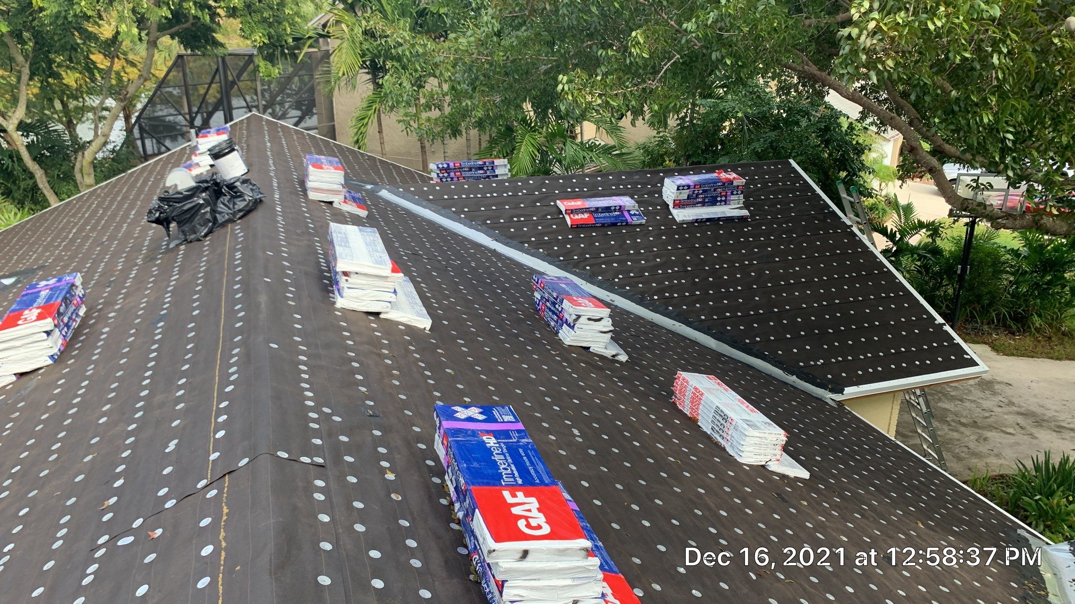 Residential Roofing Installation using GAF by BLUES BROTHERS ROOFING