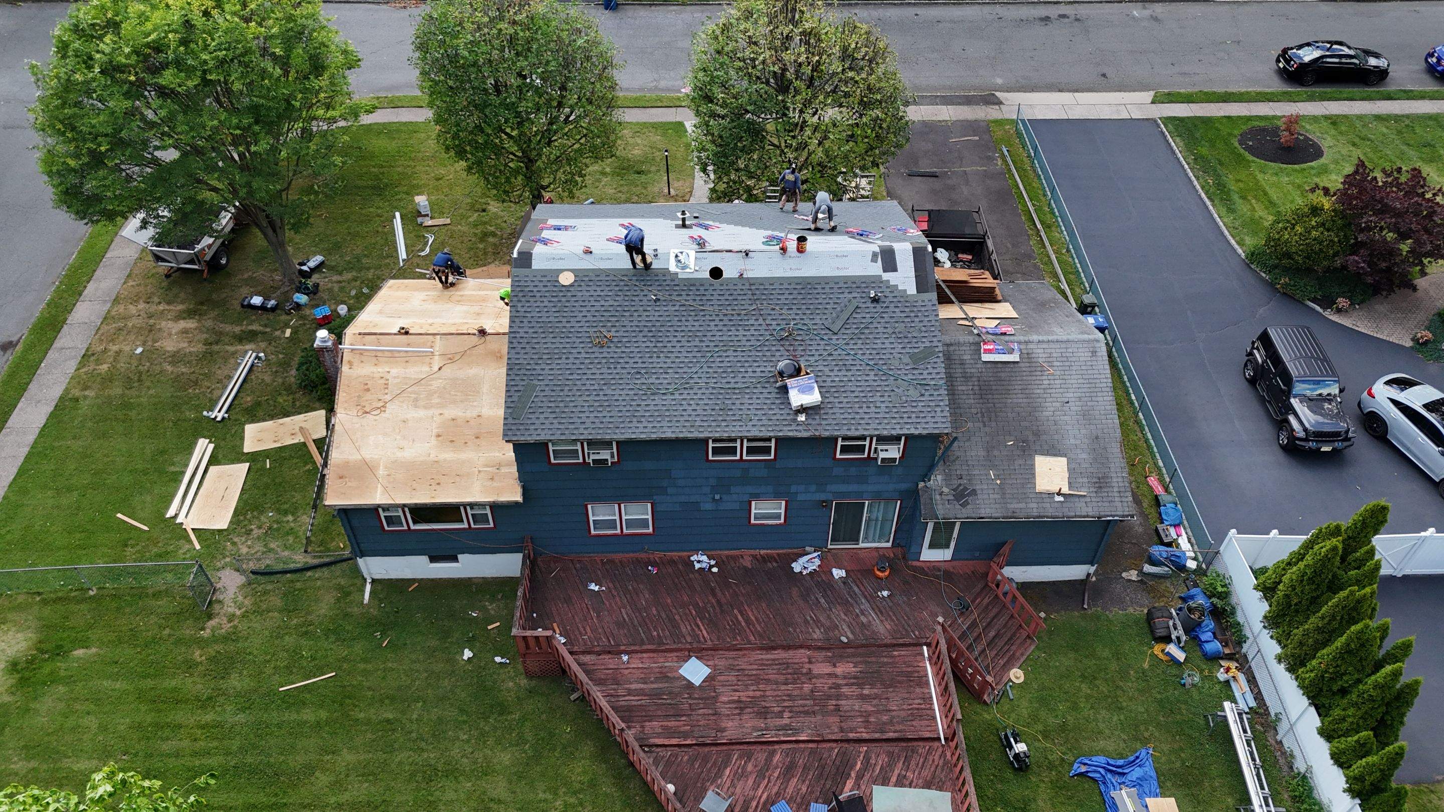 Roof Project in Clark, NJ by All State Home Improvement Inc.