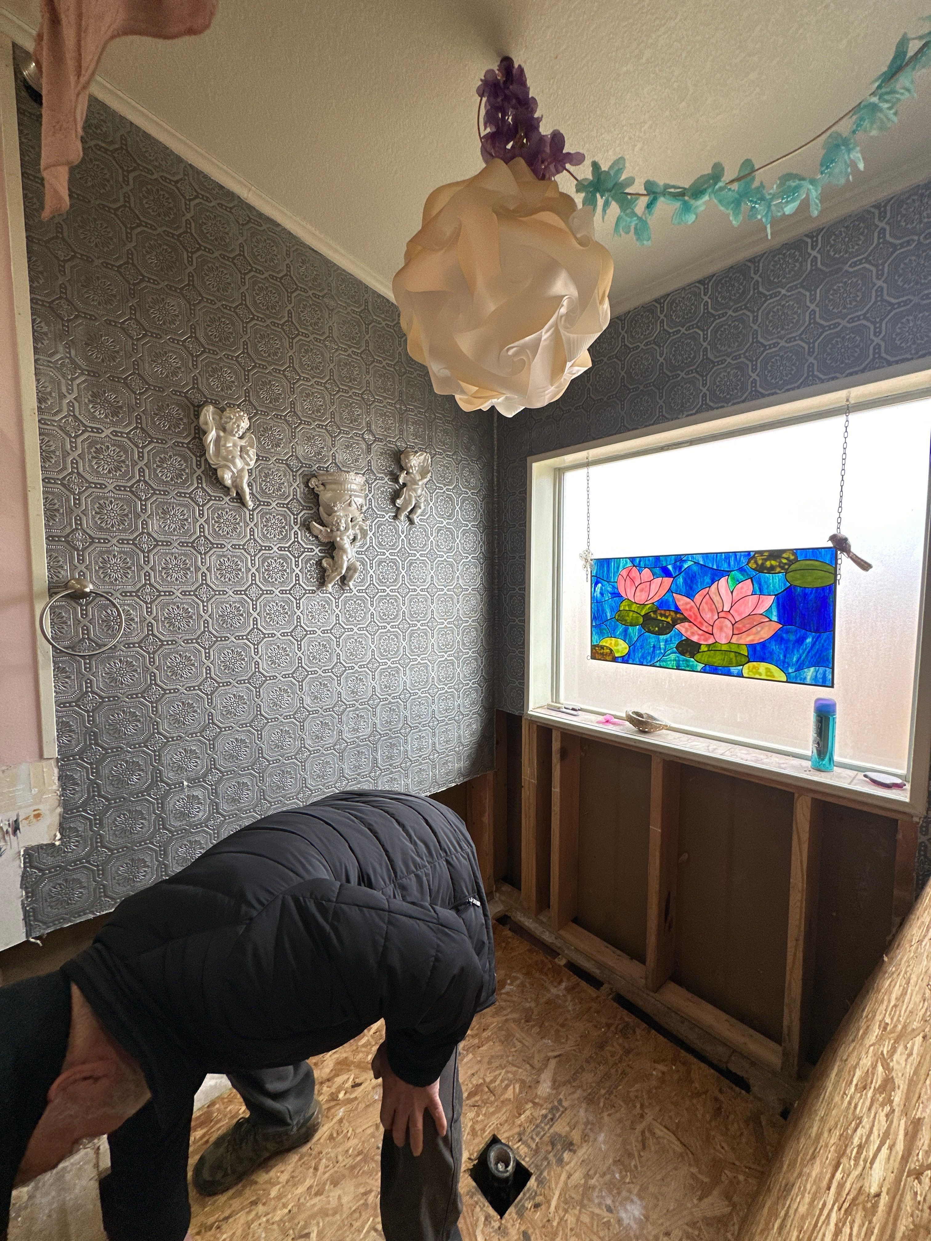 Pink Dream Bathroom Makeover by Rio Grande Building & Storage