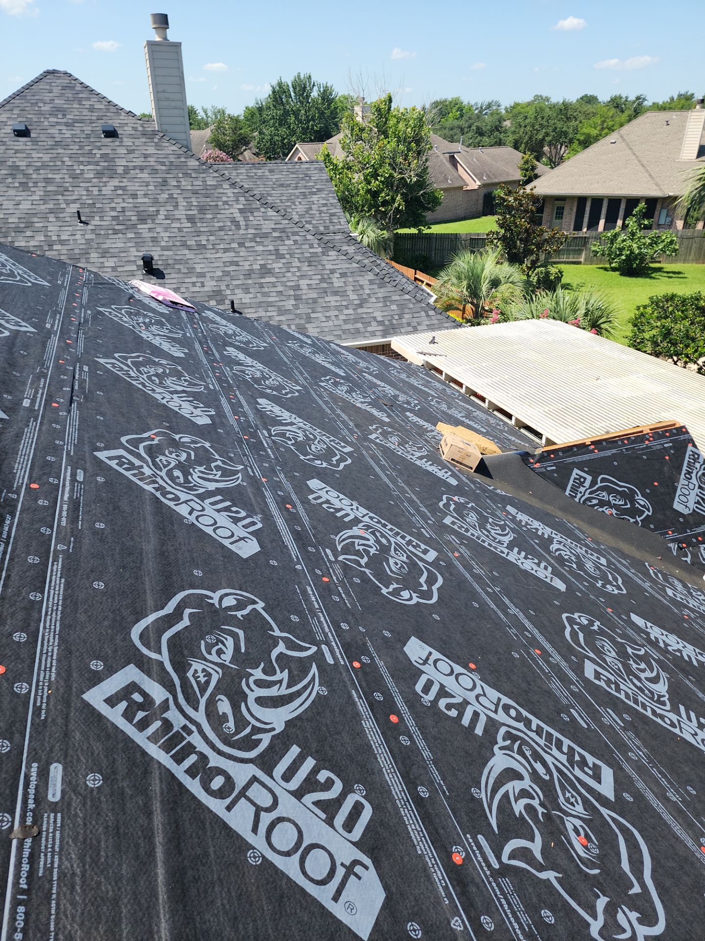Residential Roofing Repair using Owen's Corning Duration (Lifetime) Shingles by Roof Repair Company