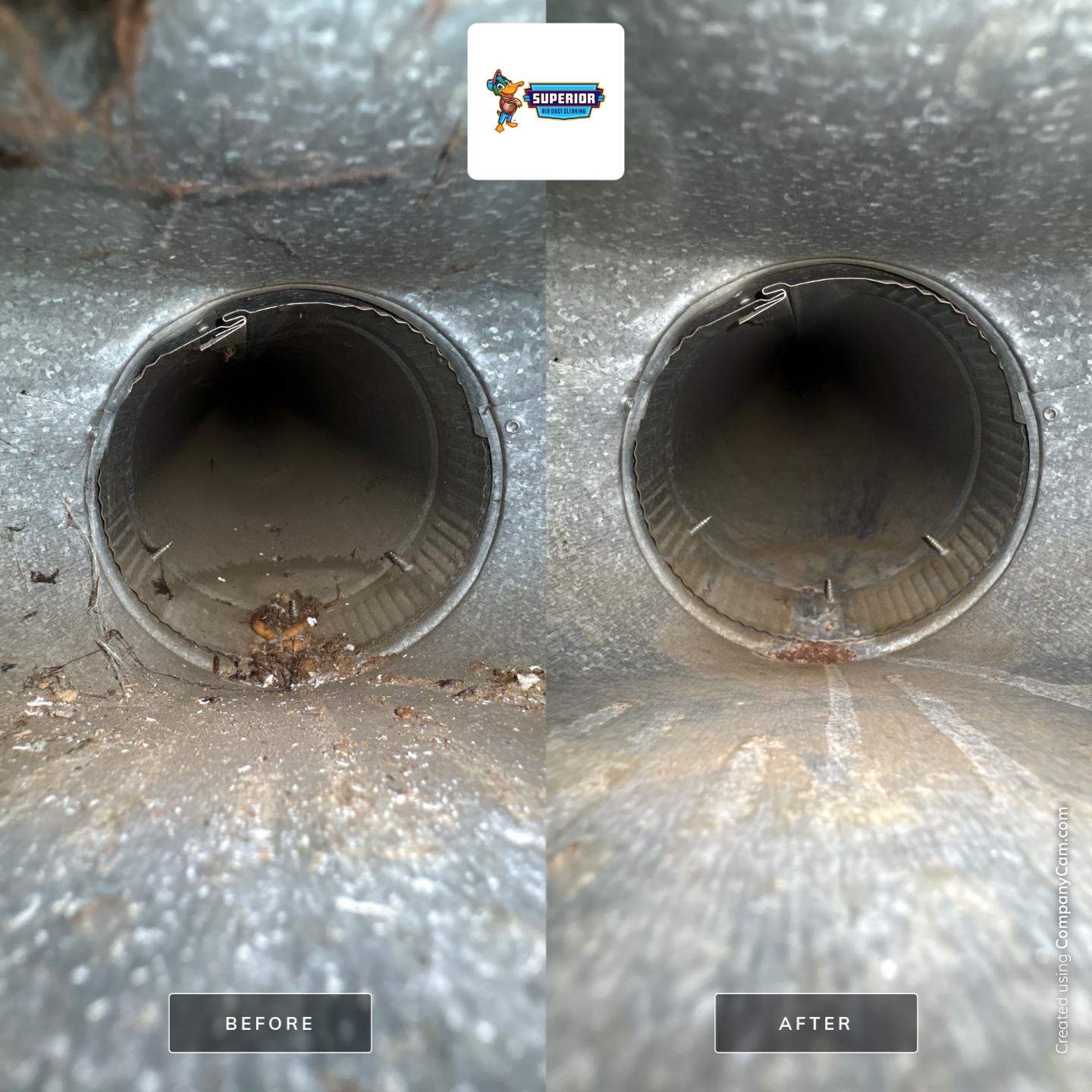 Air Duct Cleaning With a Vacuum Truck in Hermitage, PA by Superior Air Duct Cleaning