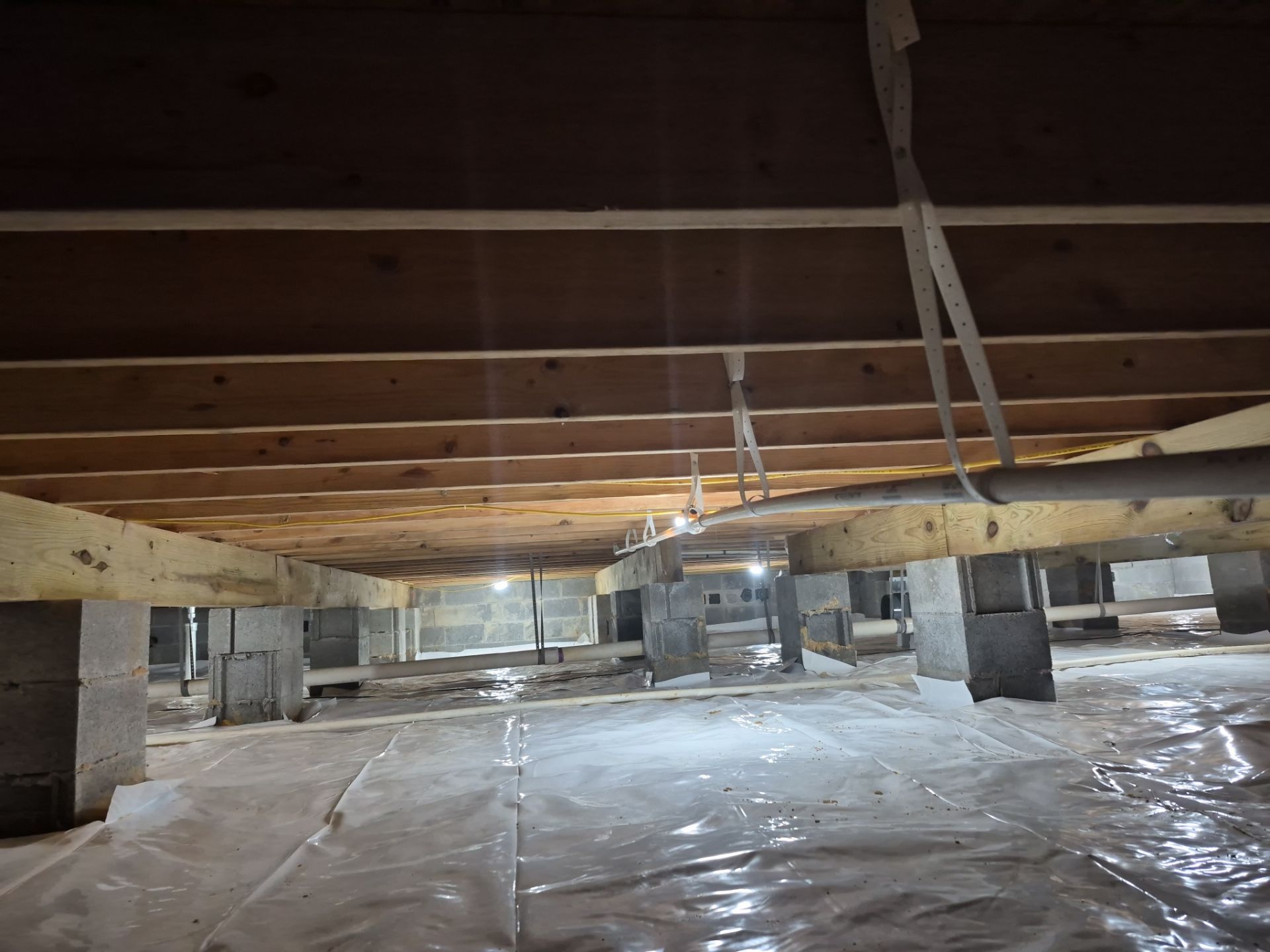 Project in Suffolk by Patriot Crawl Space Repairs