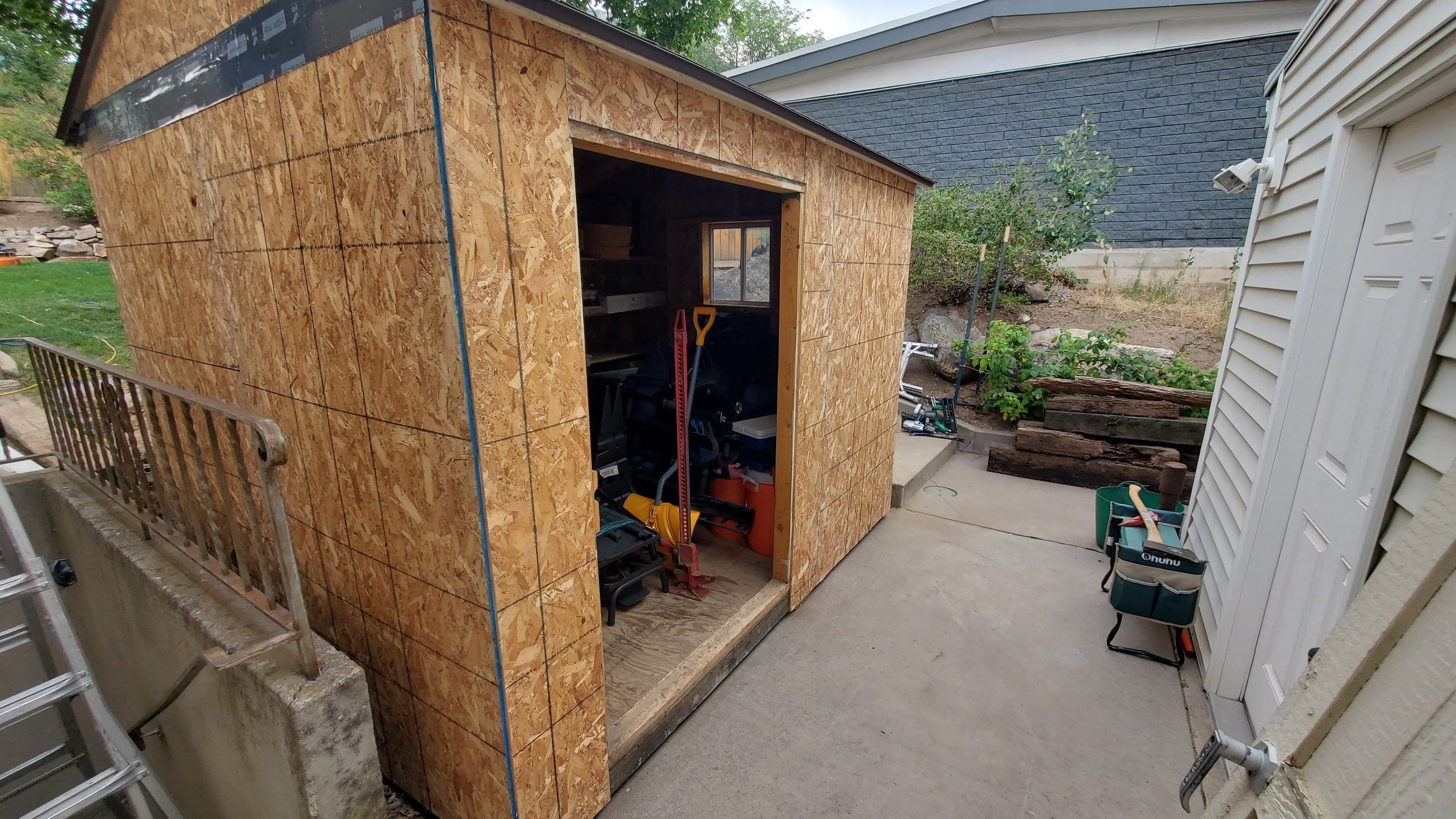 Salt Lake City | Targeted Vinyl Upgrade & Detached Shed | Arctic White Accents by Ideal Siding Utah