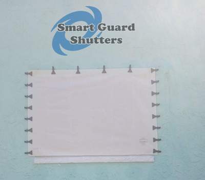 Hurricane Fabric in White