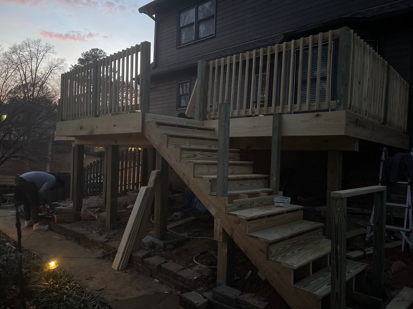 Russet Woods - Deck by Pillar and Pine