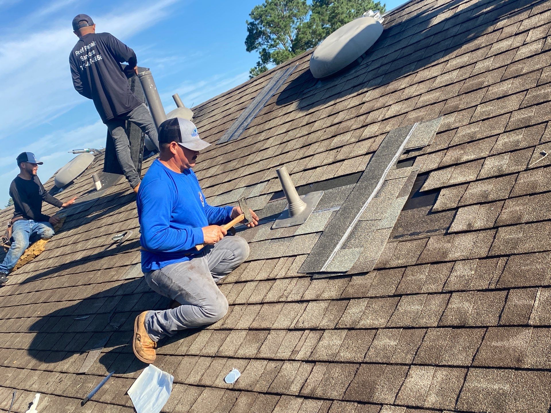 Residential Roofing Repair using Owen's Corning Duration (Lifetime) Shingles by Roof Repair Company