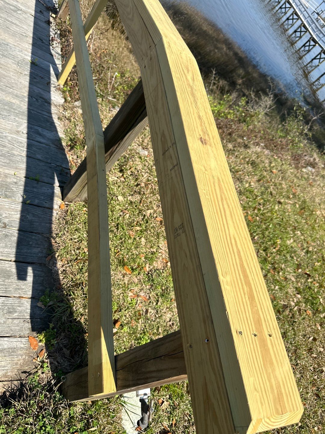 Dock using Wood Sealant by DuraSeal