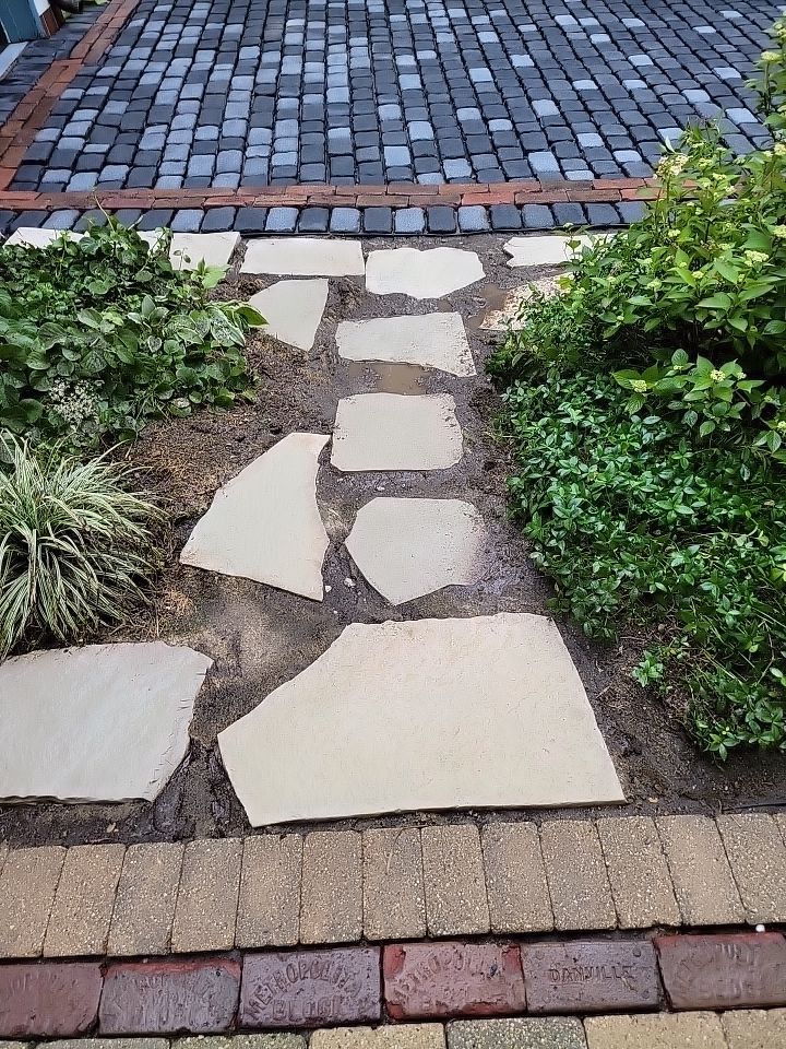 Glencoe, IL brick paver clean sand seal, repair, and reseal by Northern Power Washing LLC.