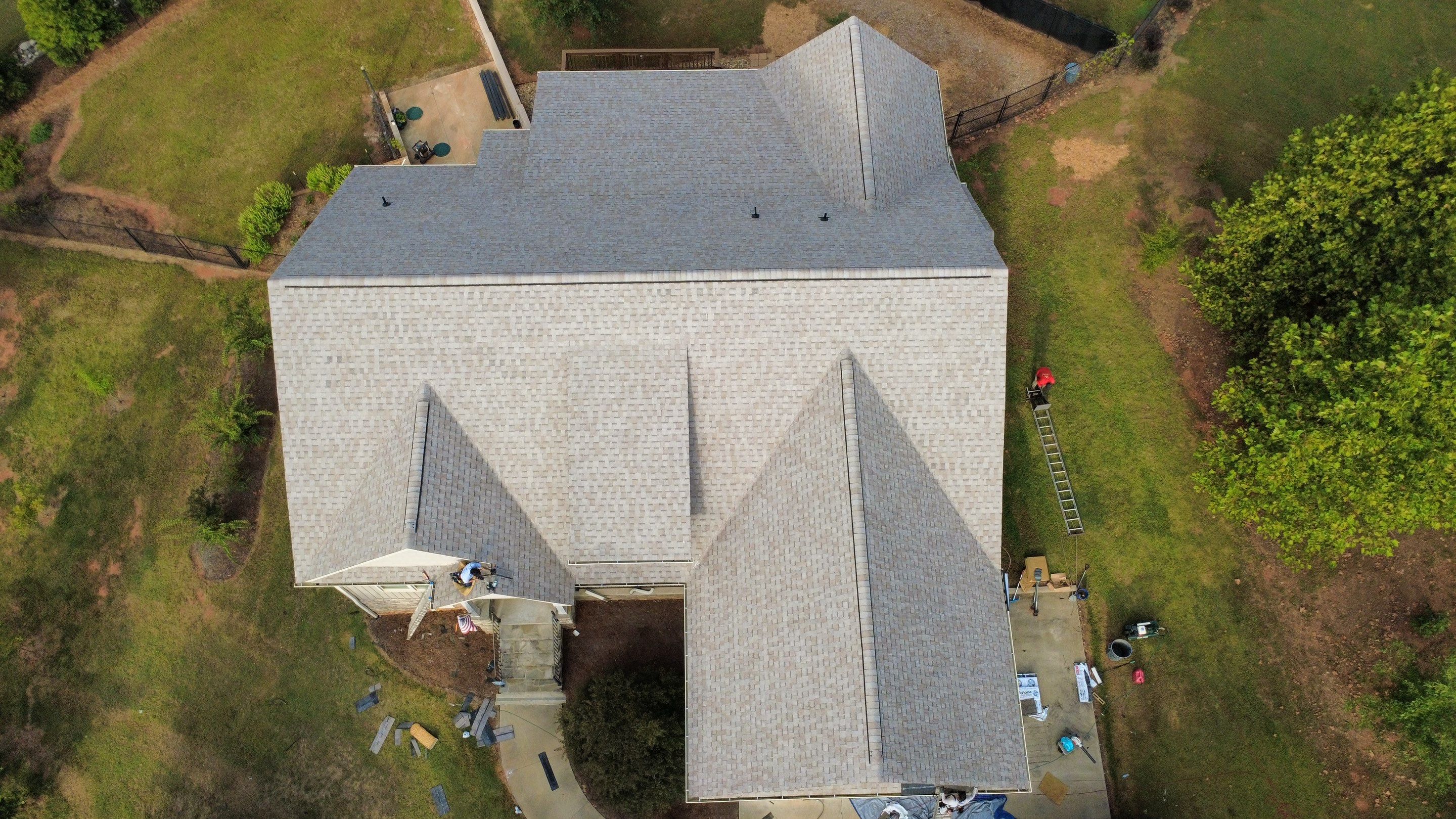 Insurance Covered Full Replacement with Atlas 25 Year Labor & 50 Year Manufacture Warranty by Roofsters