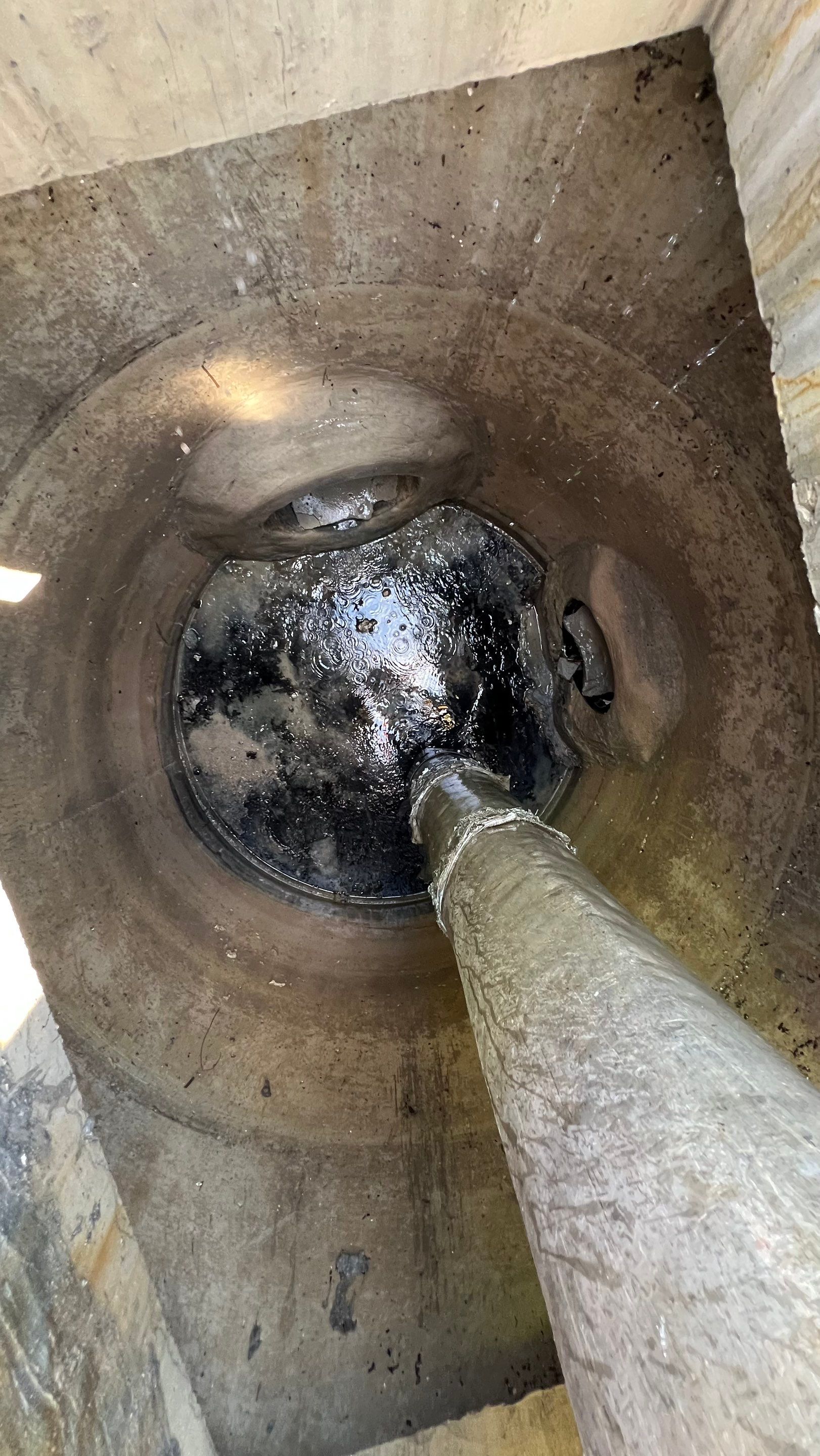 New Construction Stormwater Catch Basin Cleaning by APS Power & Water