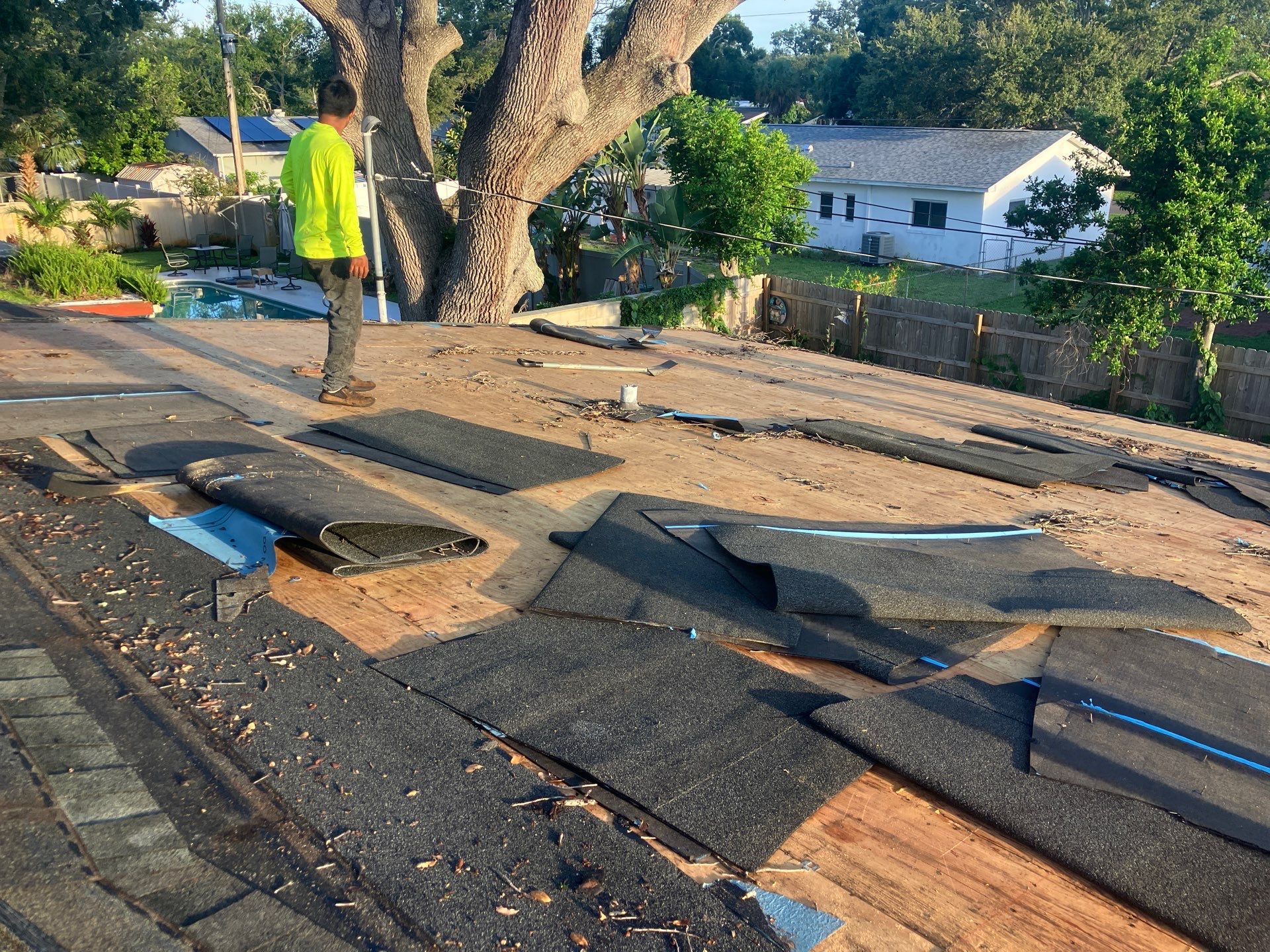 Project in St. Petersburg 33710 by Mitchell Roofing Company LLC
