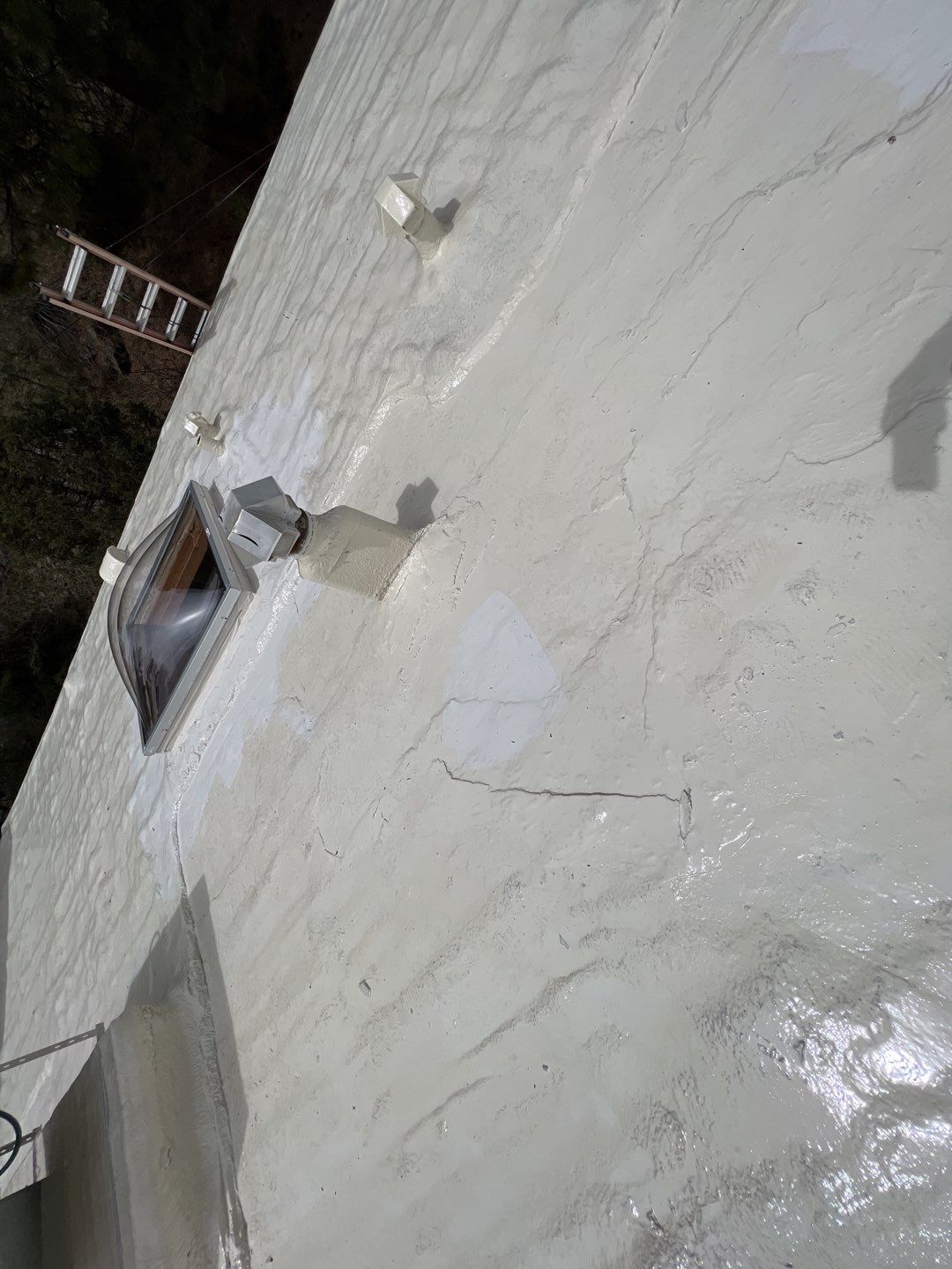Commercial Roofing Installation using CASTAGRA ECODUR COATING by A to Z Roofing